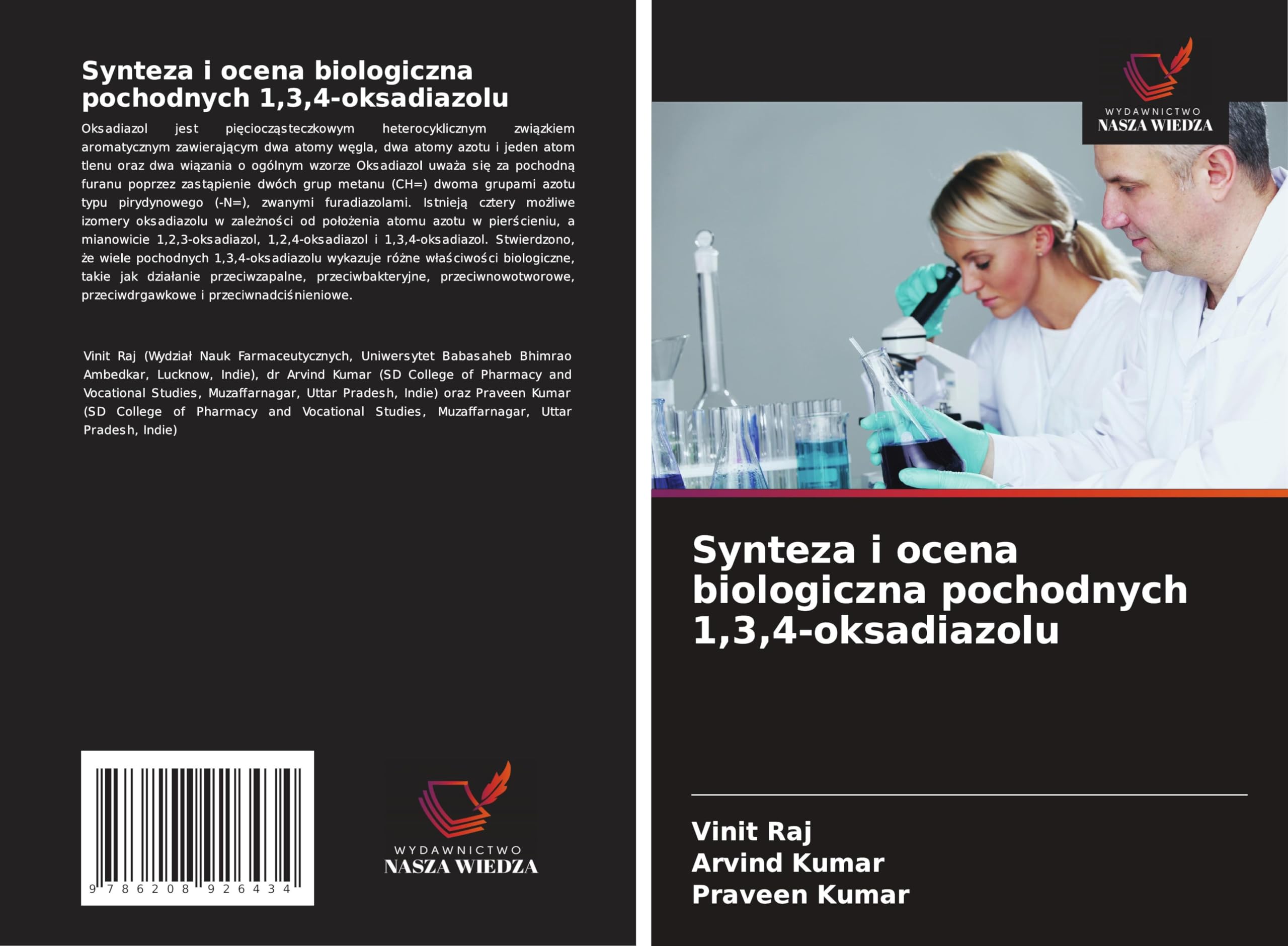 Synteza i ocena biologiczna pochodnych 1,3,4-oksadiazolu Medicine