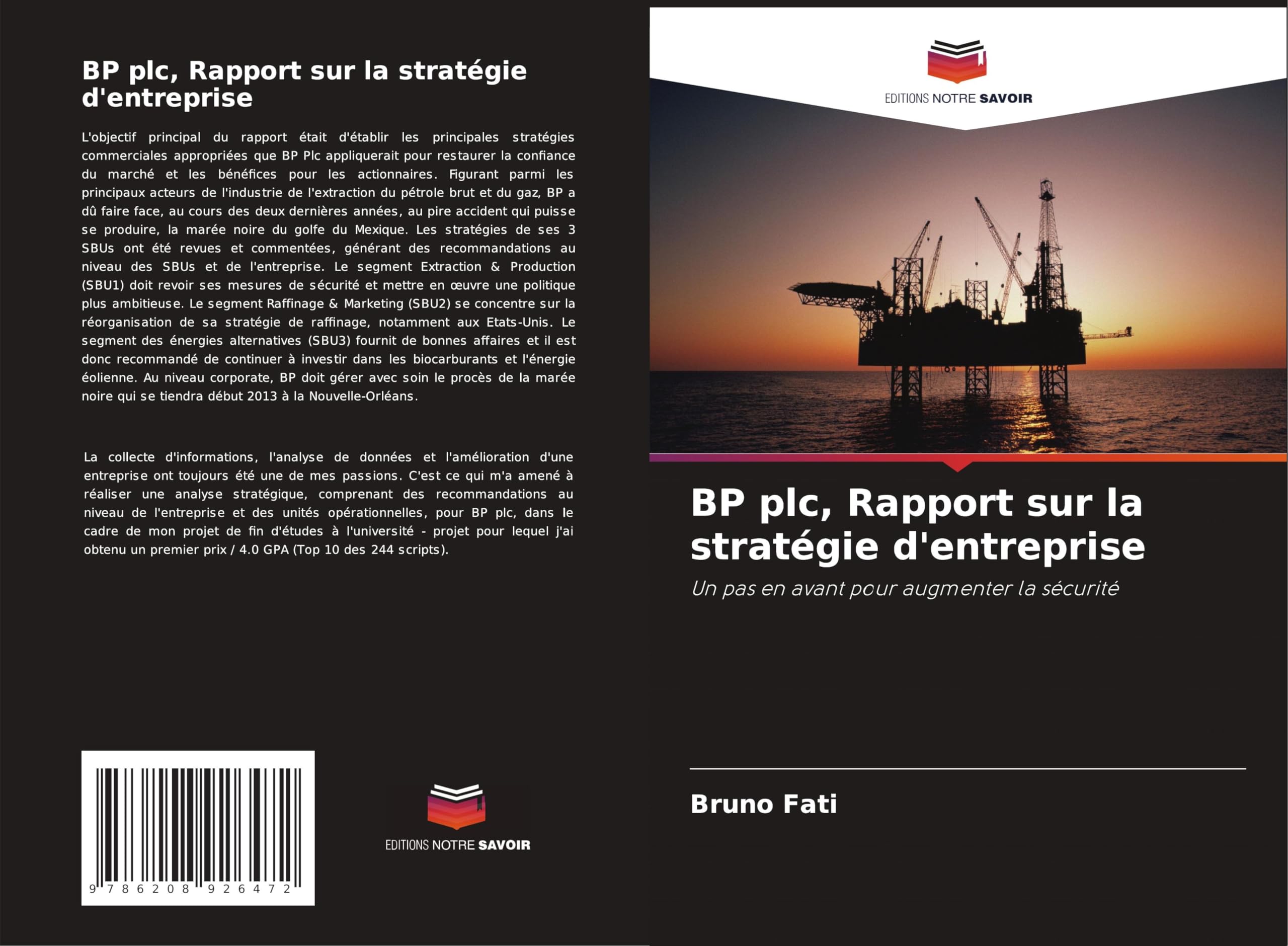 BP plc, Rapport sur la stratégie d'entreprise Law