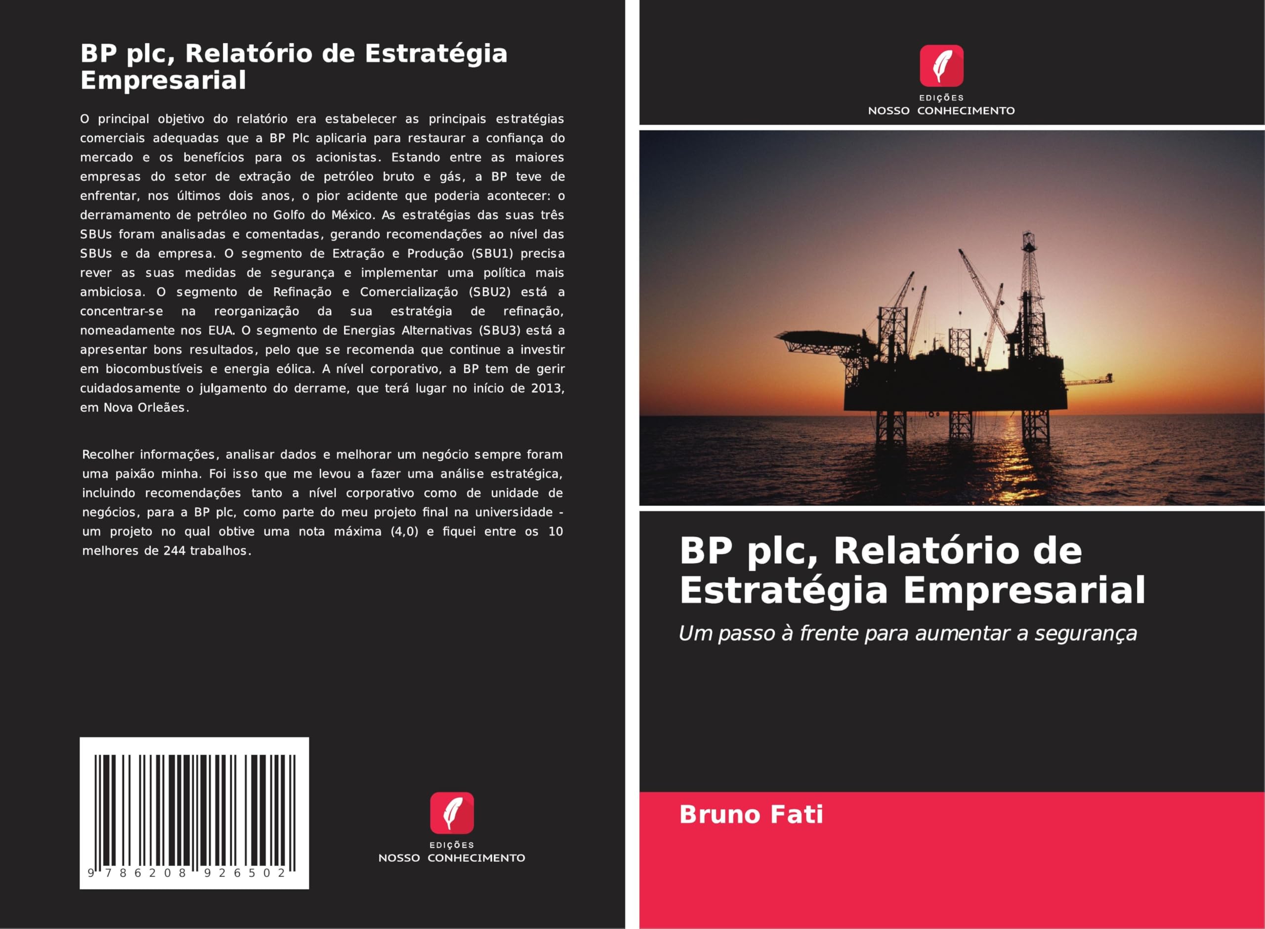BP plc, Relatório de Estratégia Empresarial Law