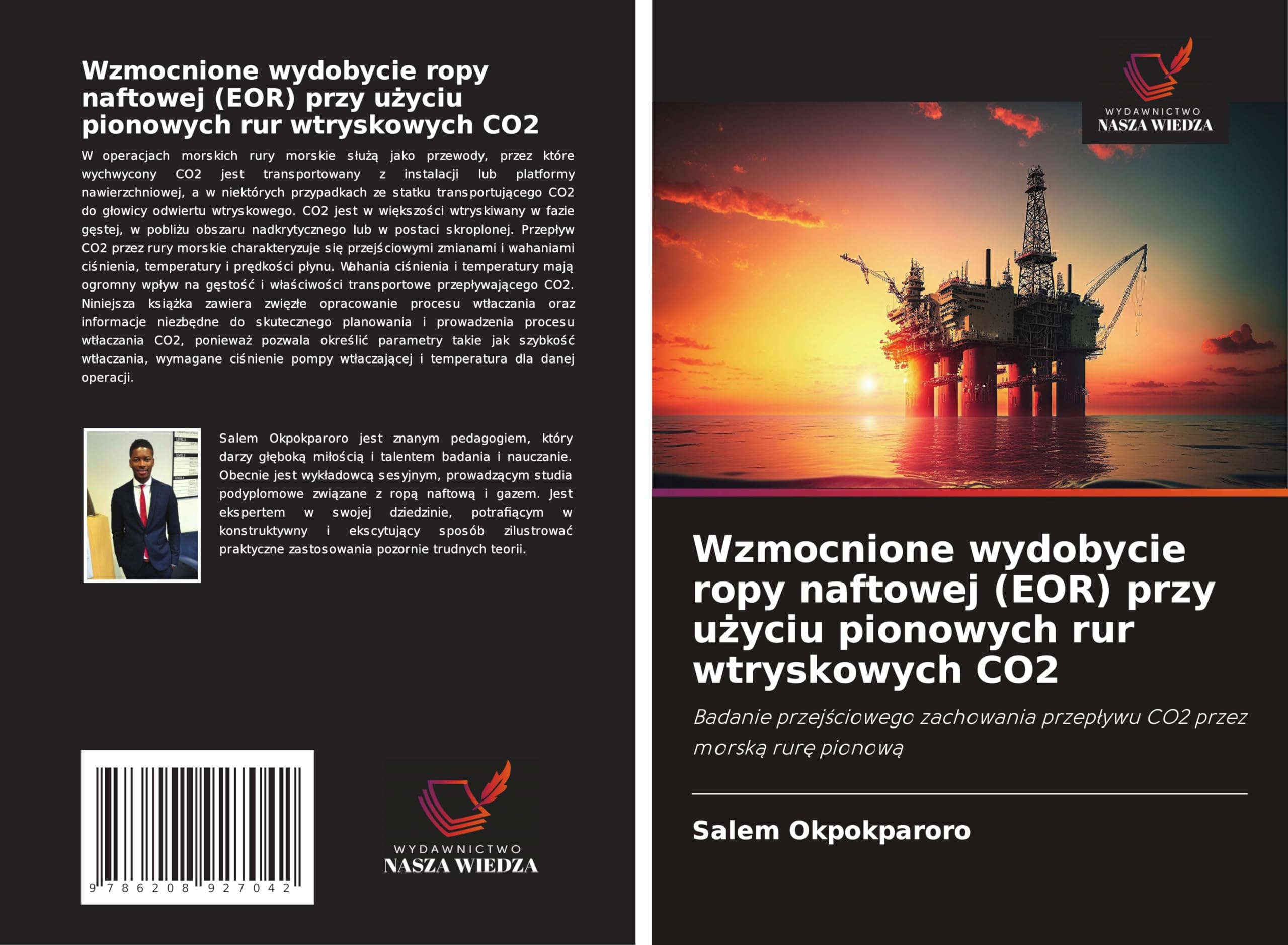 Wzmocnione wydobycie ropy naftowej (EOR) przy u¿yciu pionowych rur wtryskowych CO2: Badanie przej¿ciowego zachowania przep¿ywu CO2 przez morsk¿ rur¿ pionow¿ Law