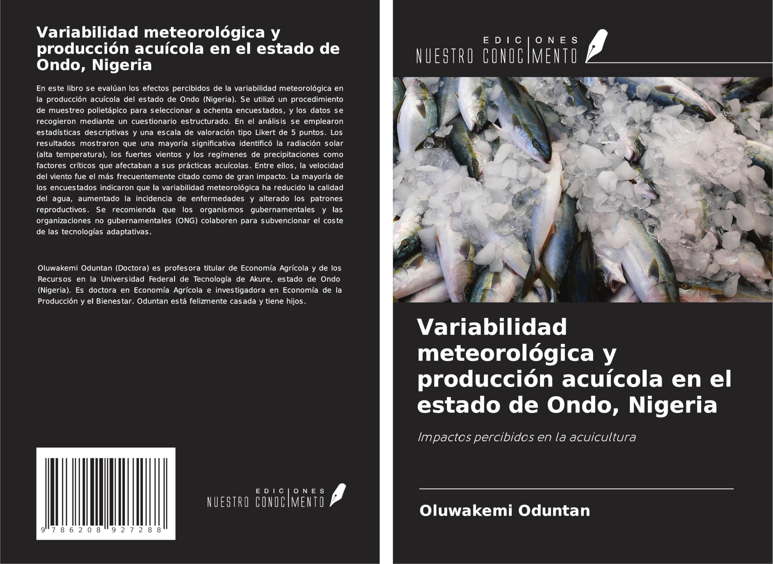 Variabilidad meteorológica y producción acuícola en el estado de Ondo, Nigeria Law