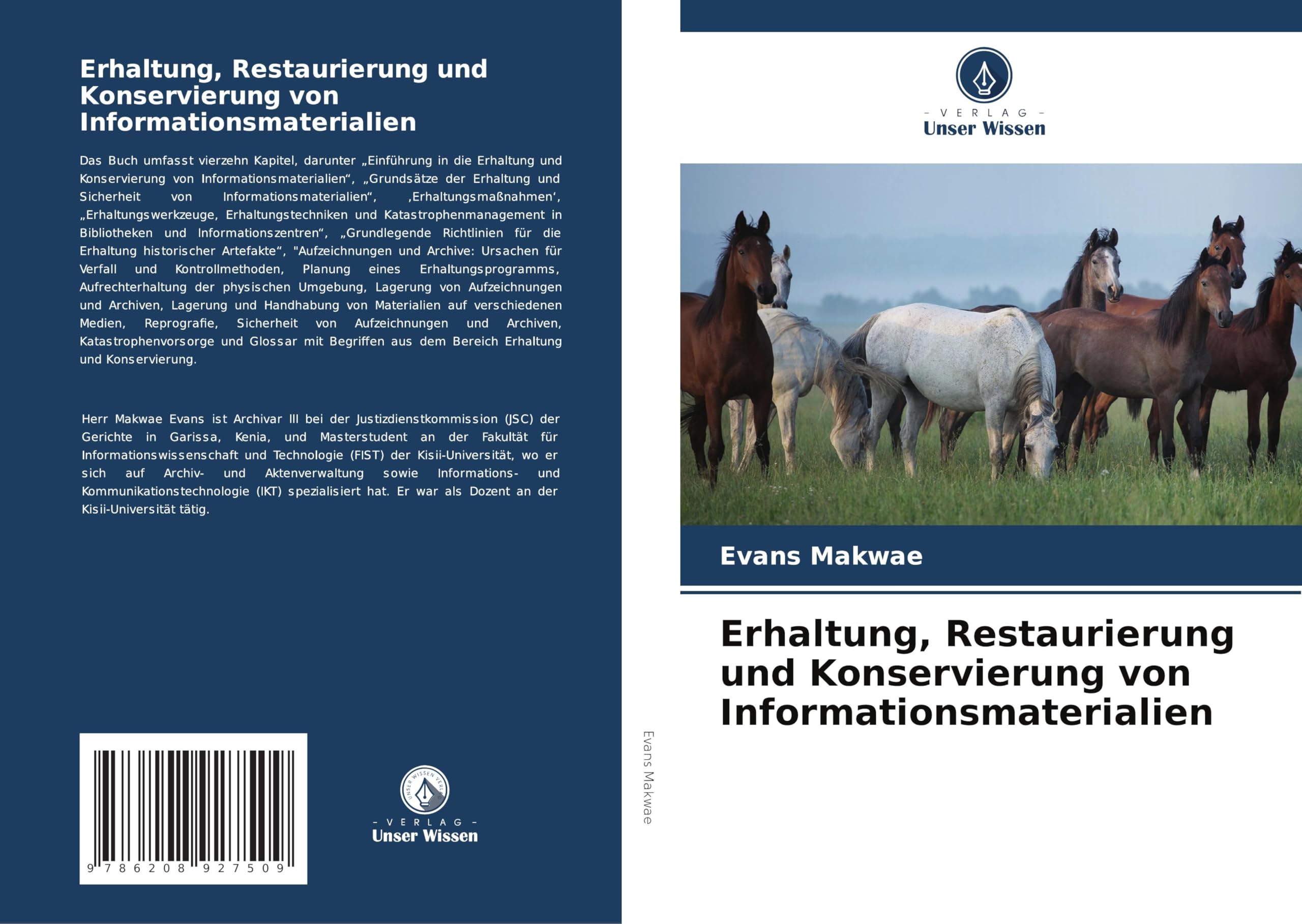 Erhaltung, Restaurierung und Konservierung von Informationsmaterialien Books