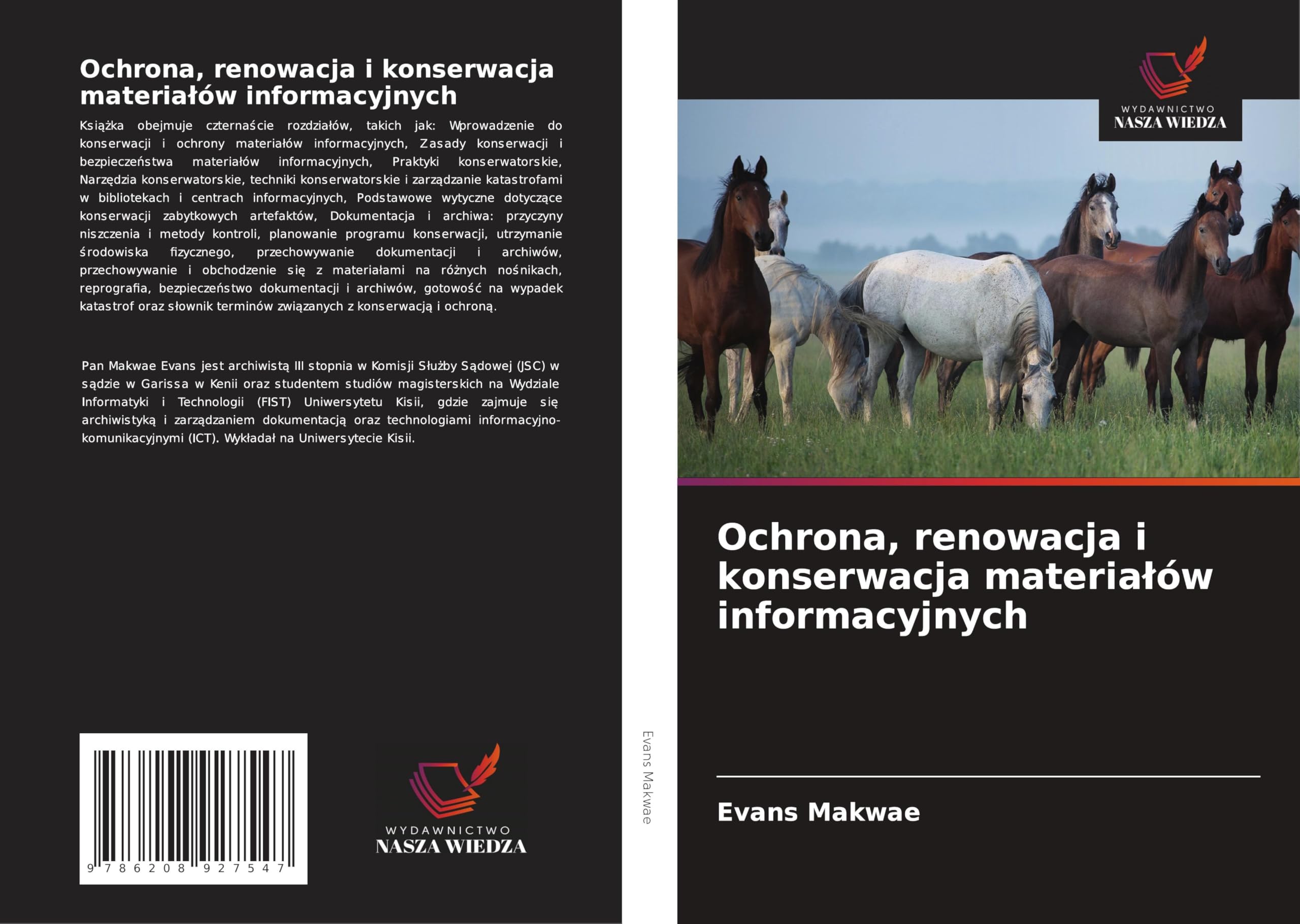 Ochrona, renowacja i konserwacja materia¿ów informacyjnych Education & Training