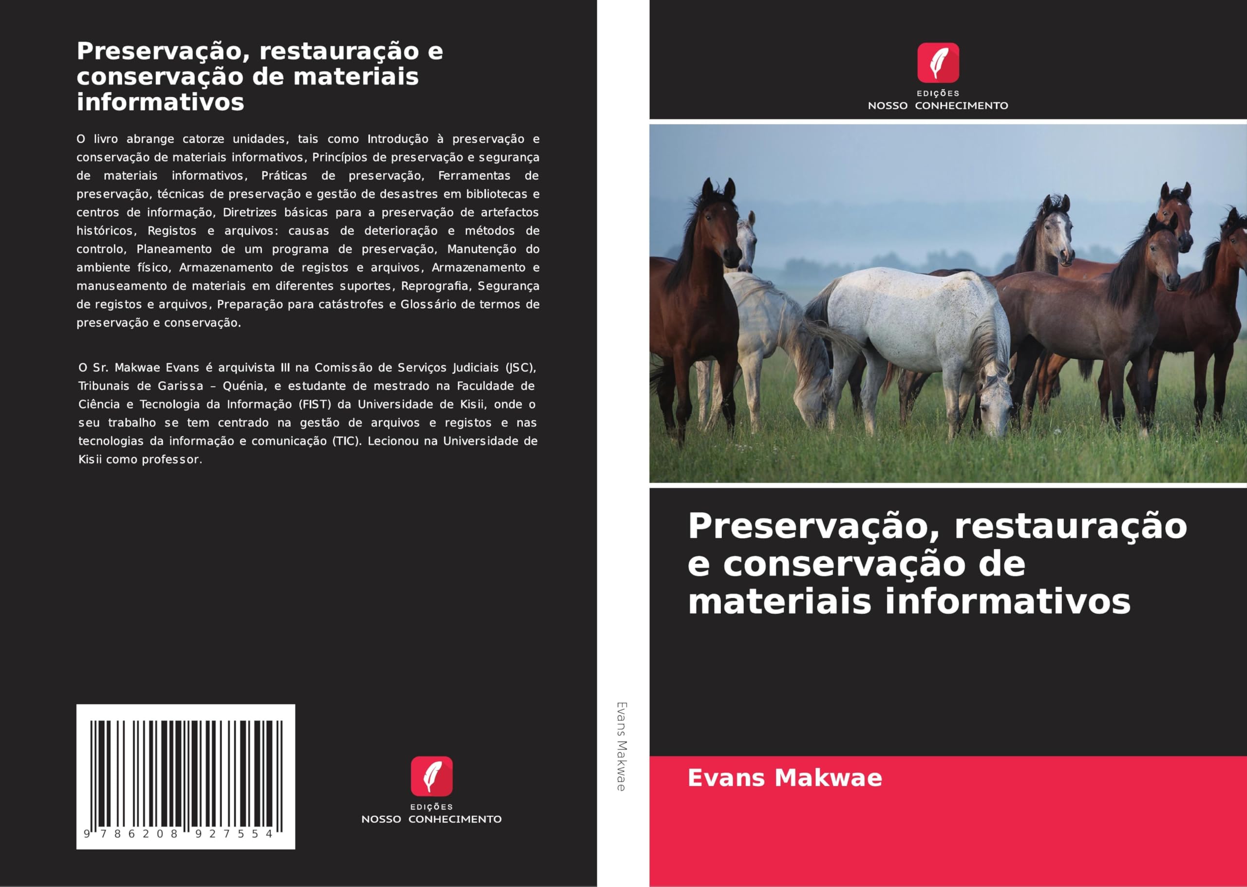 Preservação, restauração e conservação de materiais informativos Education & Training