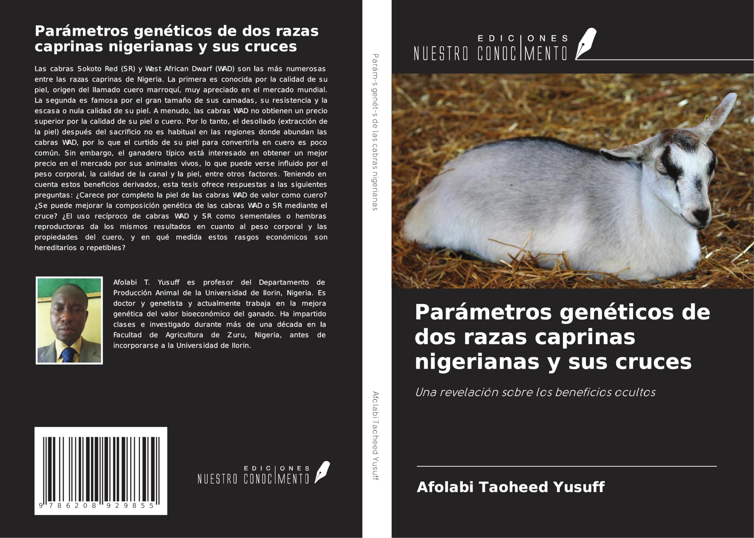 Parámetros genéticos de dos razas caprinas nigerianas y sus cruces Natural Sciences