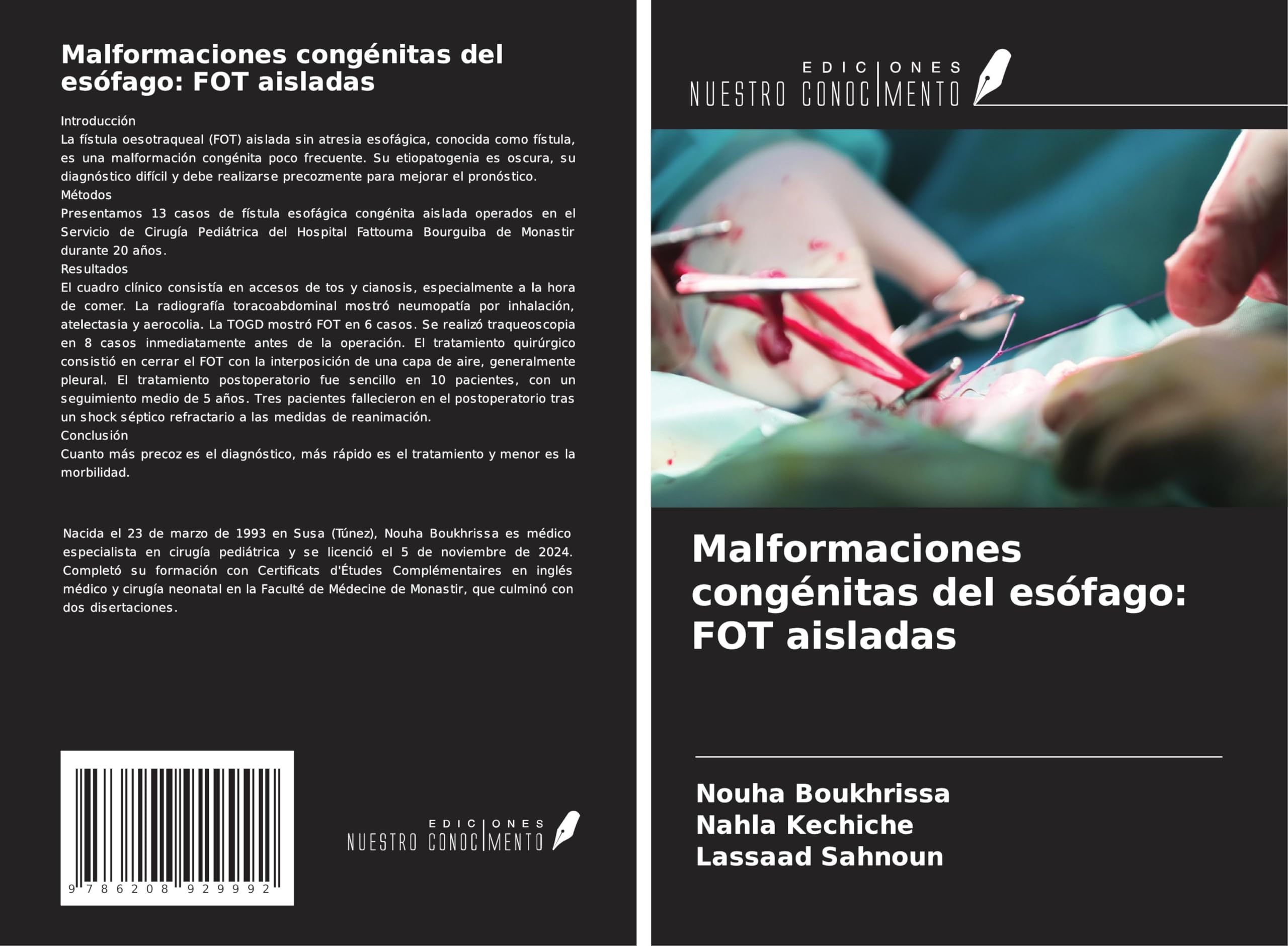 Malformaciones congénitas del esófago: FOT aisladas Medicine