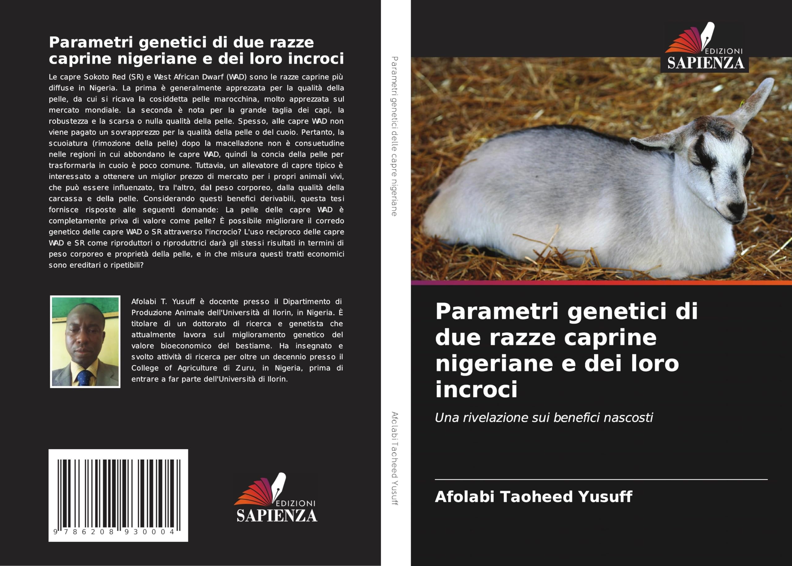 Parametri genetici di due razze caprine nigeriane e dei loro incroci Natural Sciences