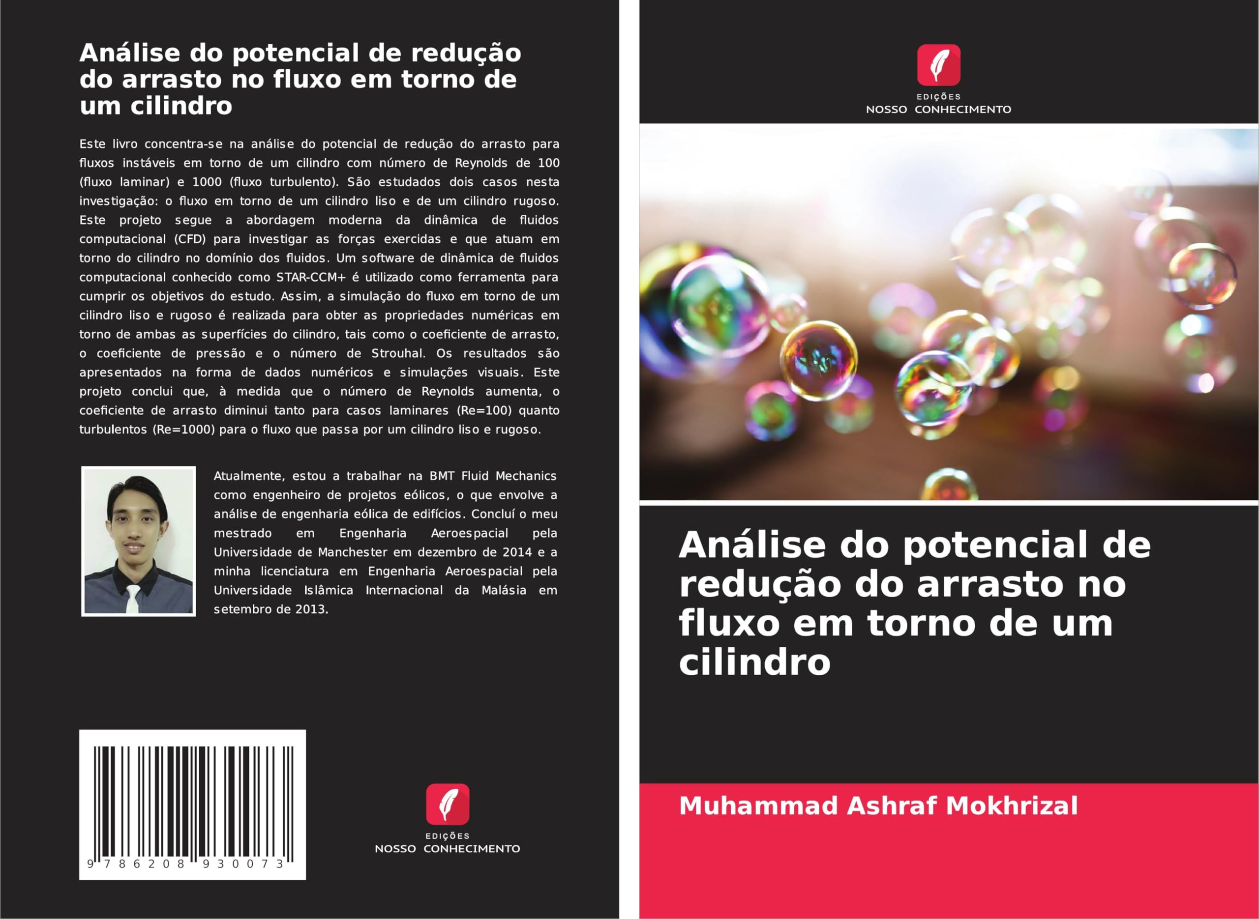 Análise do potencial de redução do arrasto no fluxo em torno de um cilindro Natural Sciences