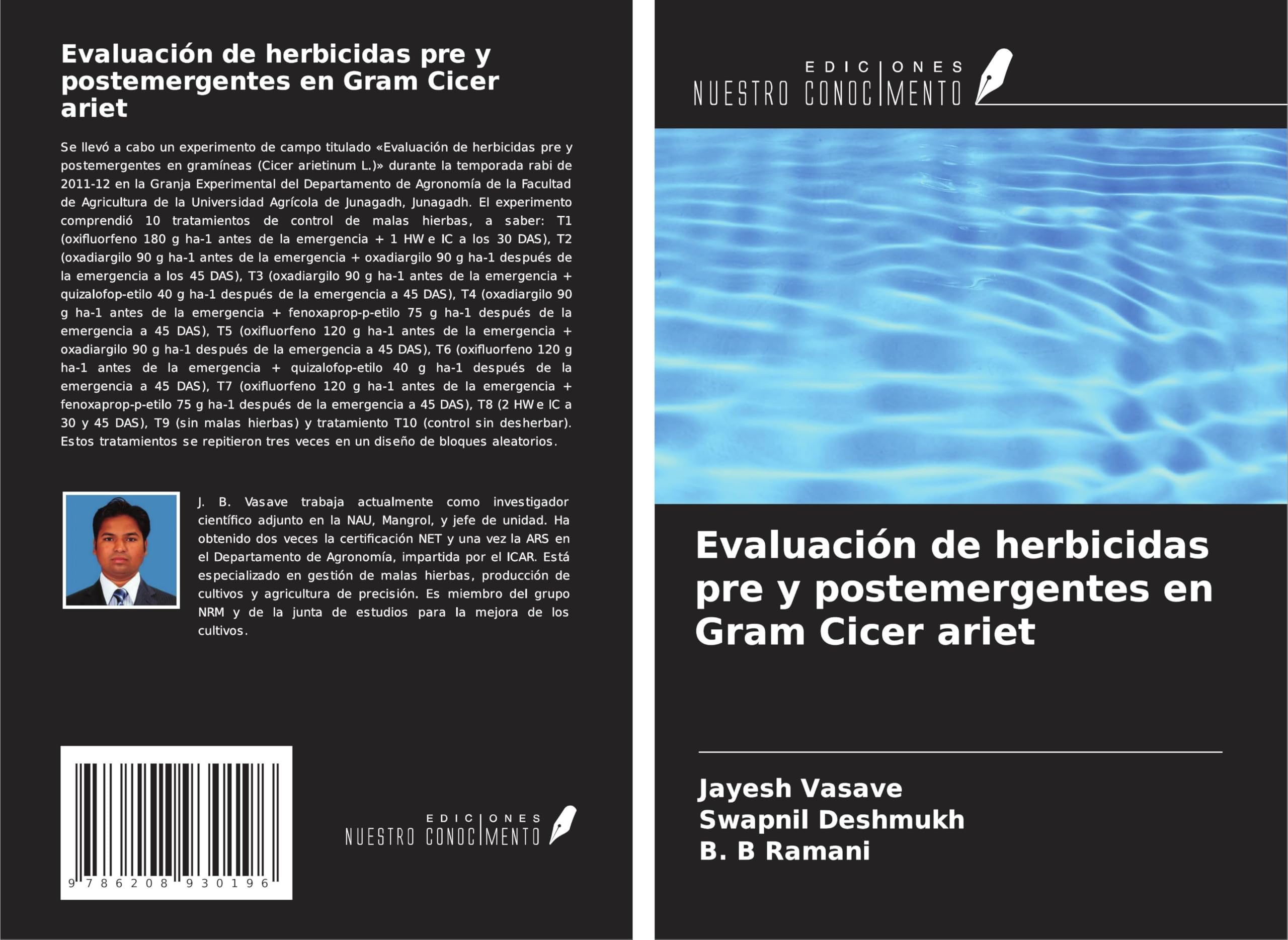 Evaluación de herbicidas pre y postemergentes en Gram Cicer ariet Natural Sciences