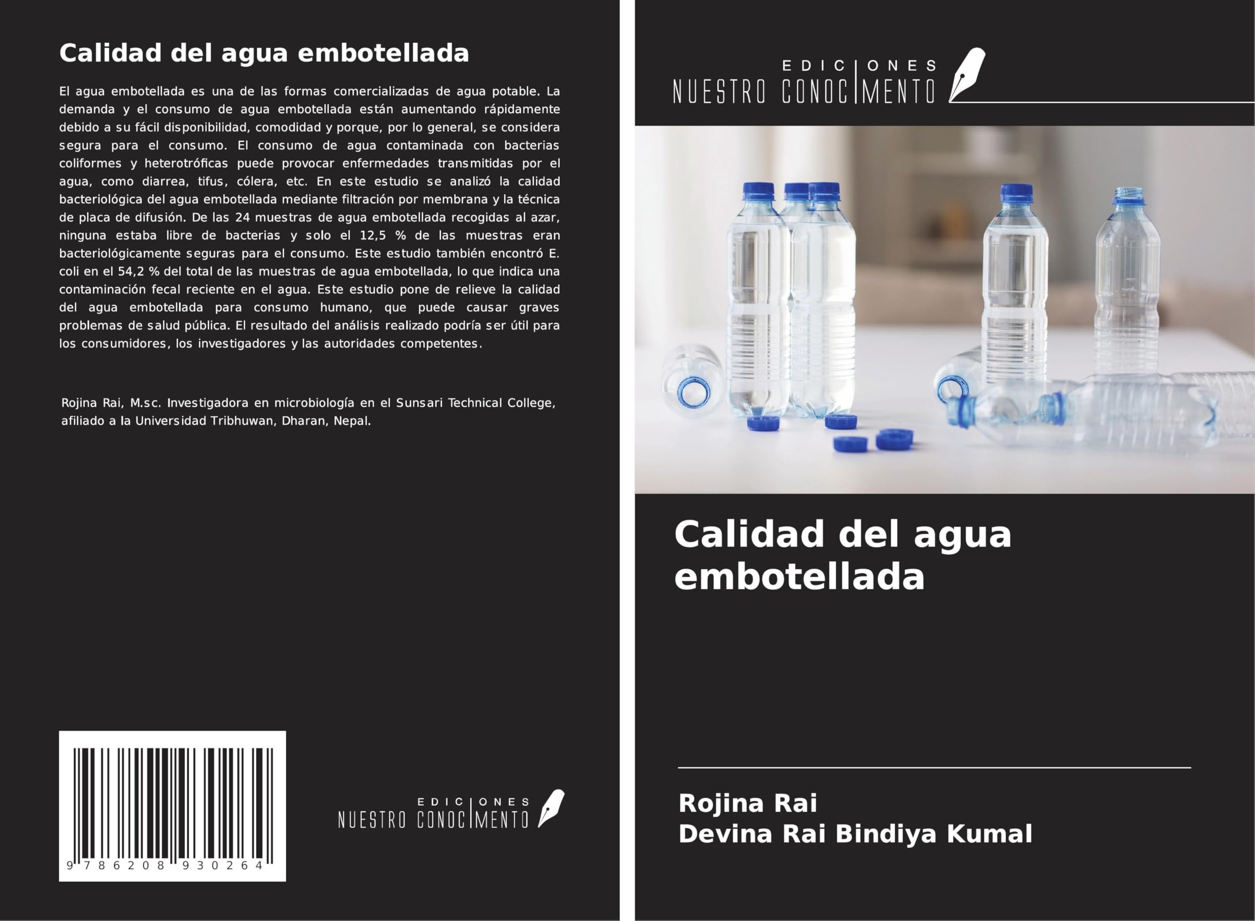 Calidad del agua embotellada Natural Sciences