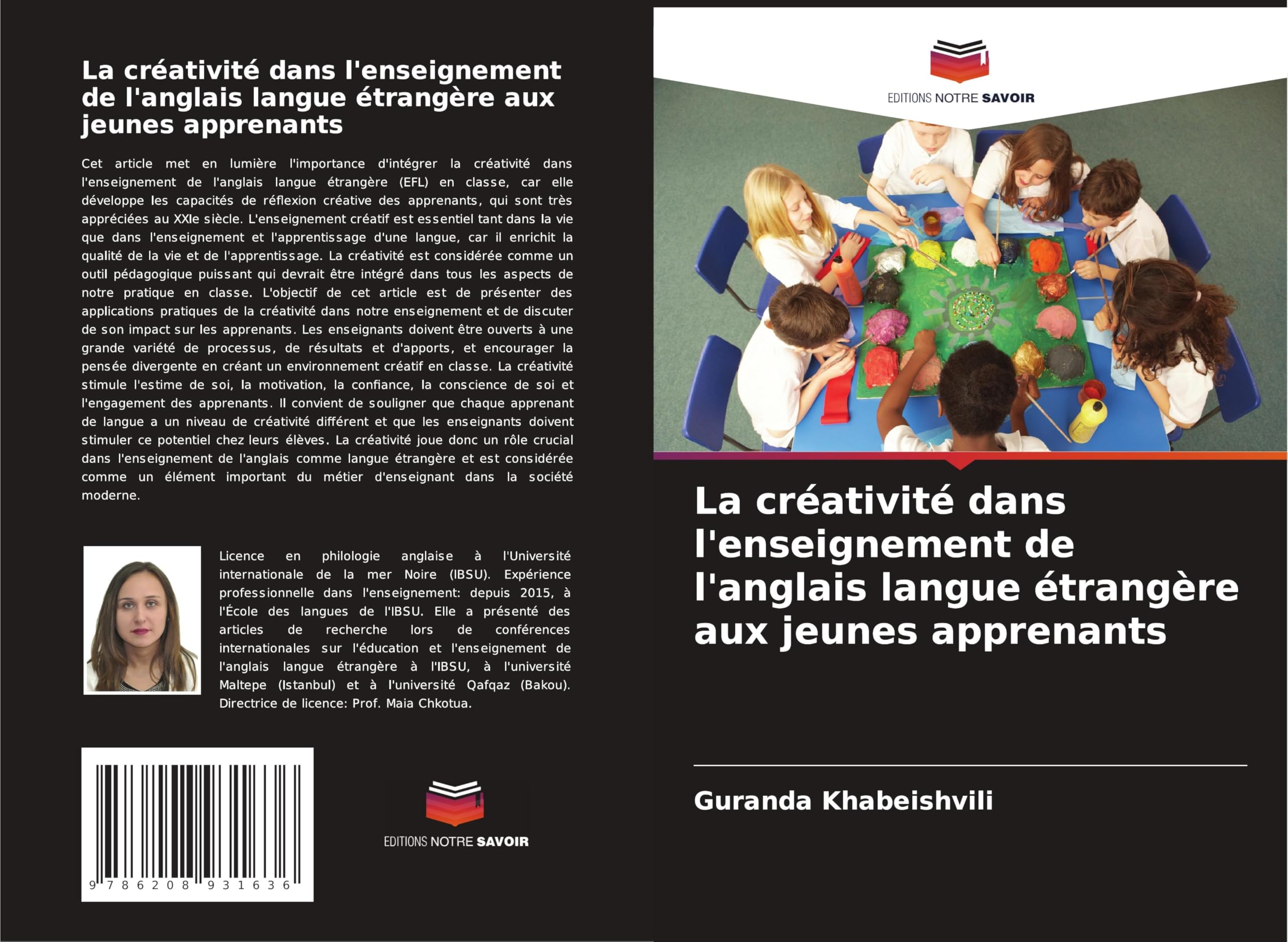 La créativité dans l'enseignement de l'anglais langue étrangère aux jeunes apprenants Books