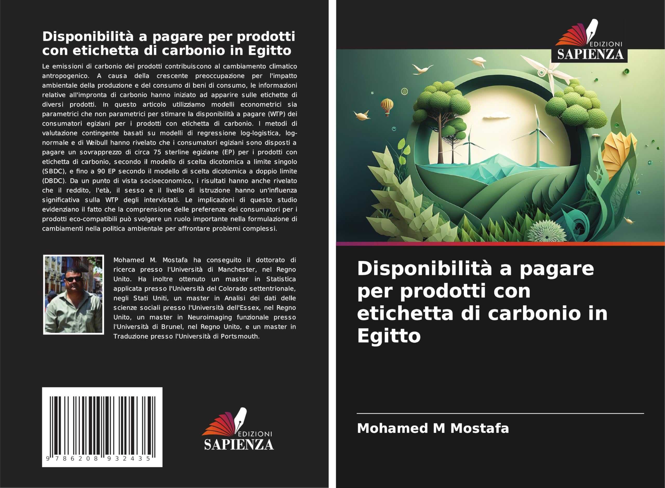 Disponibilità a pagare per prodotti con etichetta di carbonio in Egitto Law