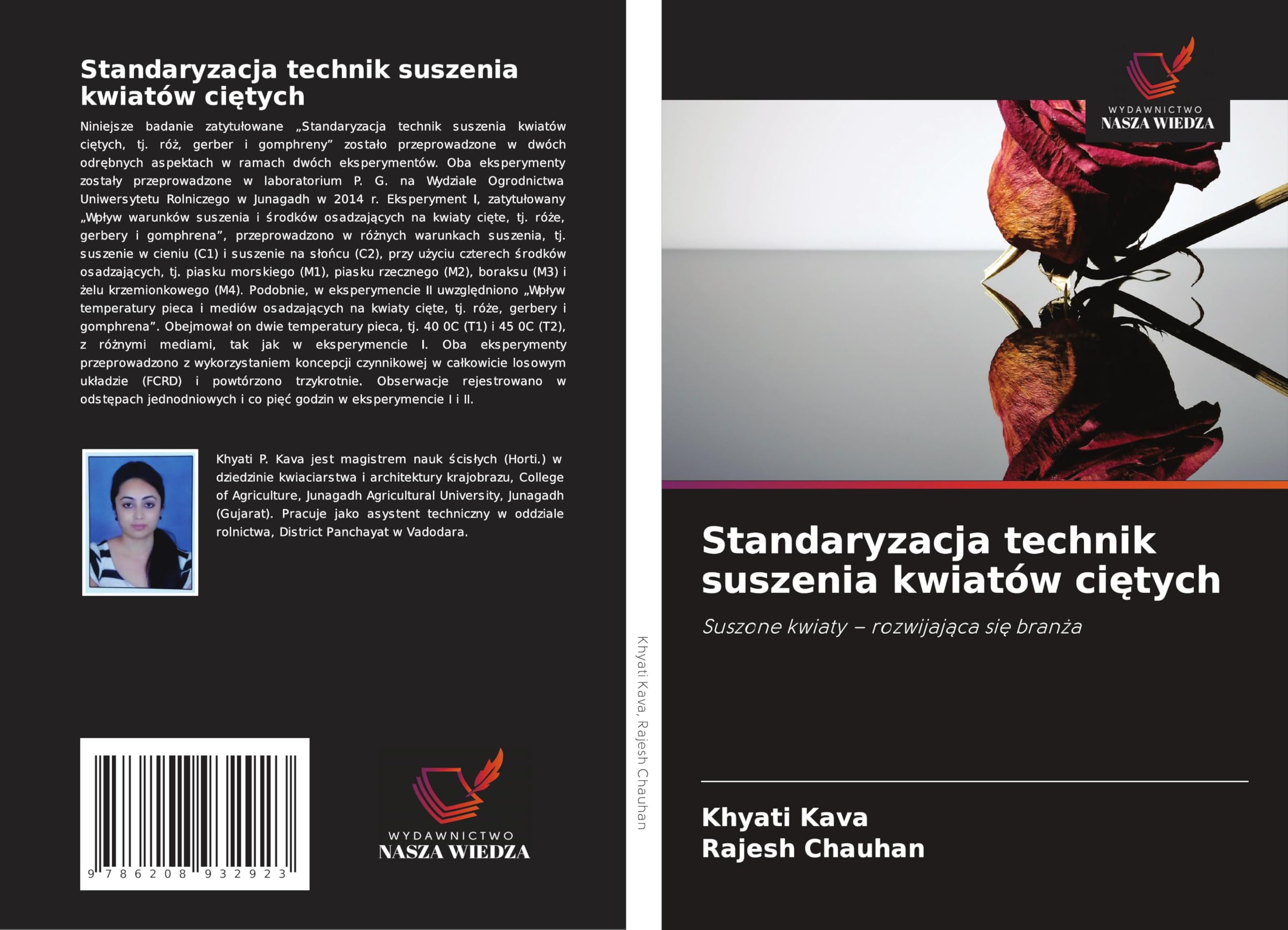 Standaryzacja technik suszenia kwiatów ci¿tych Natural Sciences
