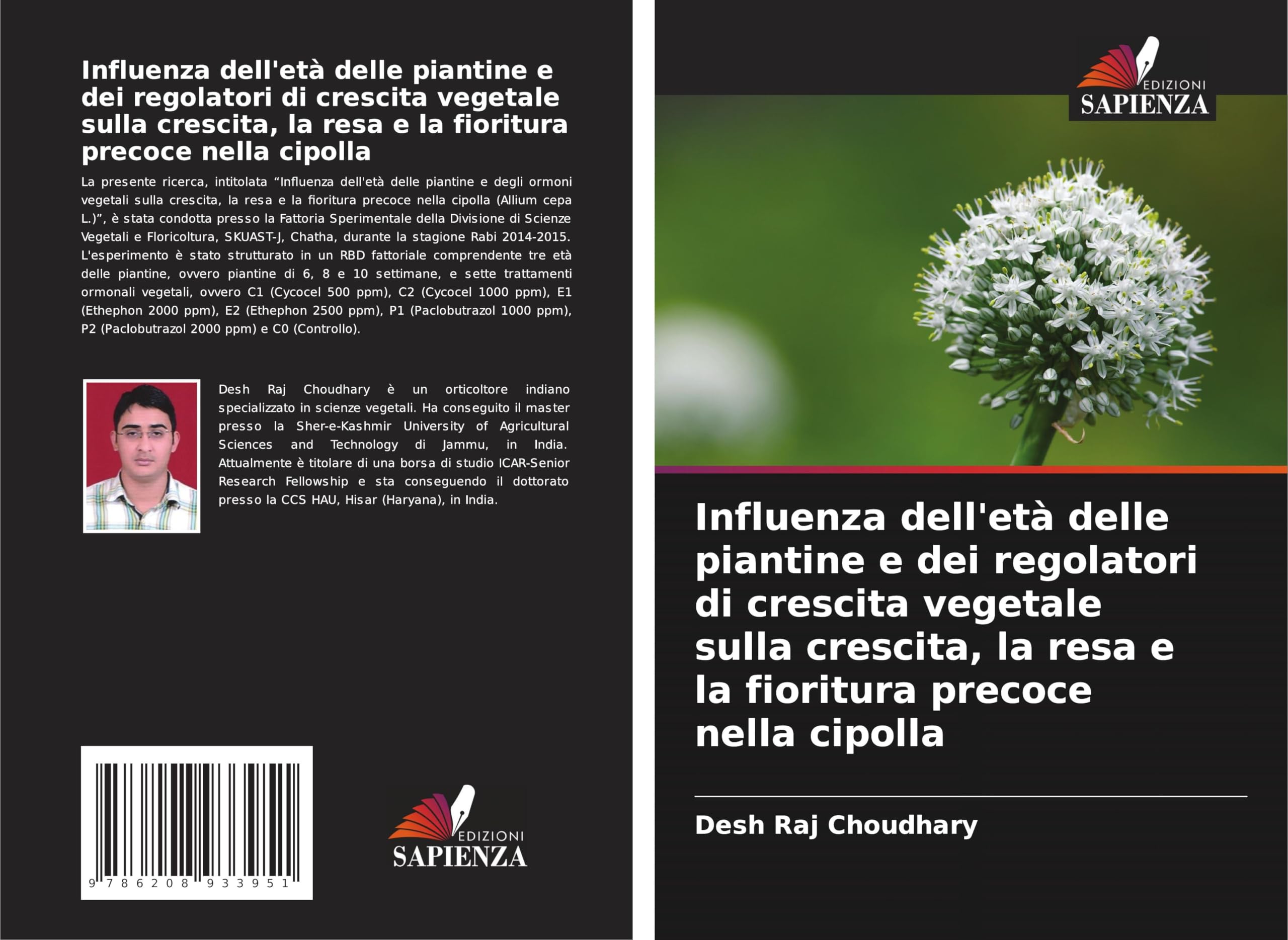 Influenza dell'età delle piantine e dei regolatori di crescita vegetale sulla crescita, la resa e la fioritura precoce nella cipolla Natural Sciences