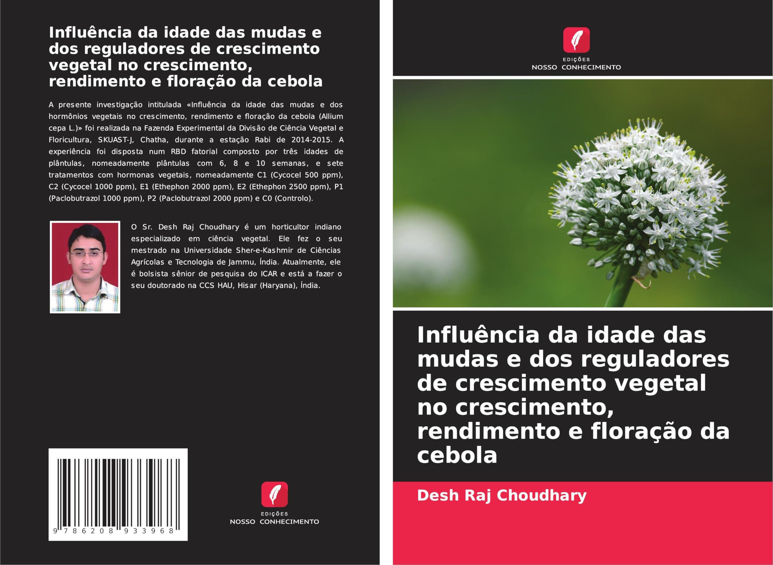 Influência da idade das mudas e dos reguladores de crescimento vegetal no crescimento, rendimento e floração da cebola Natural Sciences