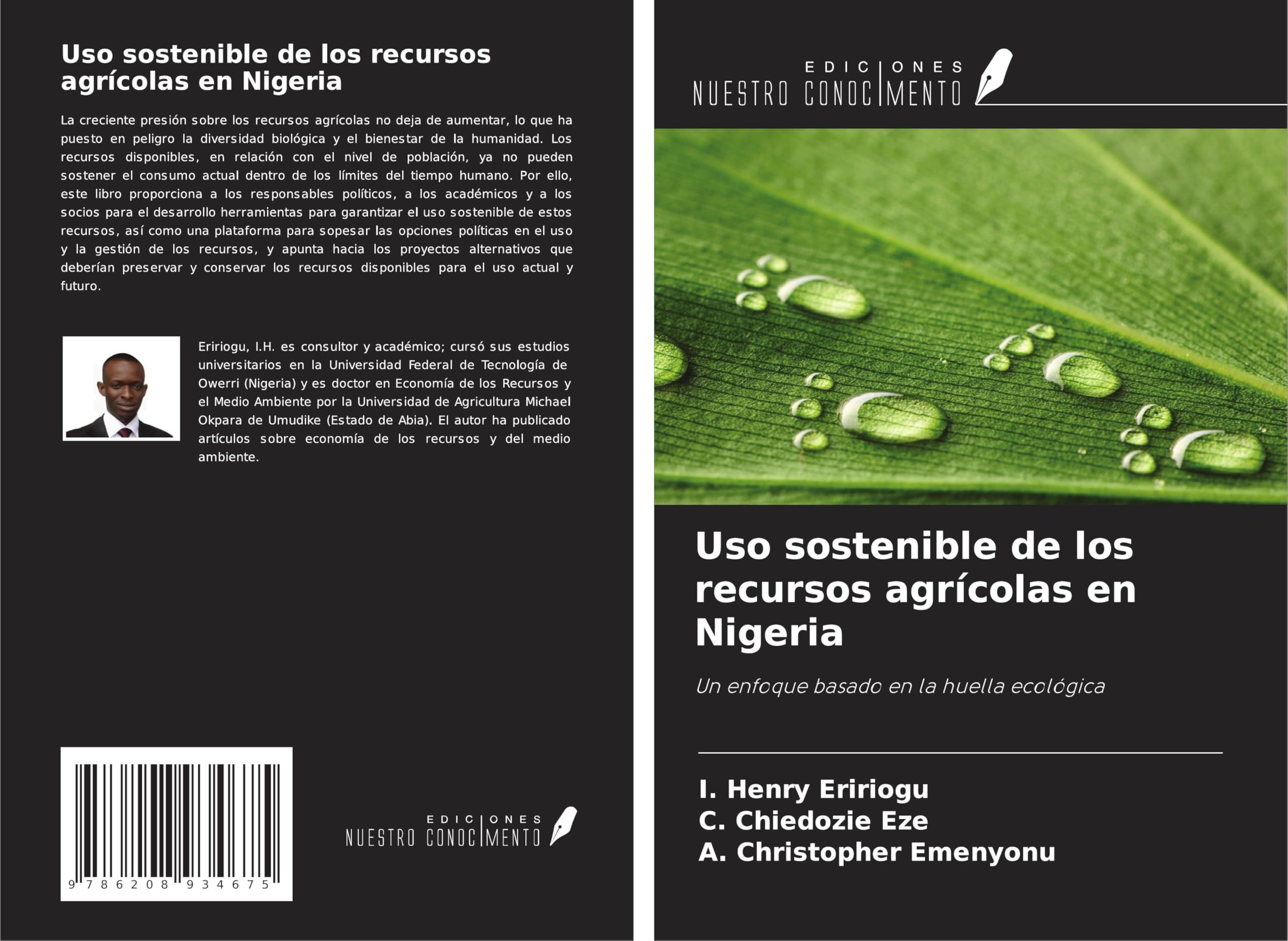 Uso sostenible de los recursos agrícolas en Nigeria Natural Sciences
