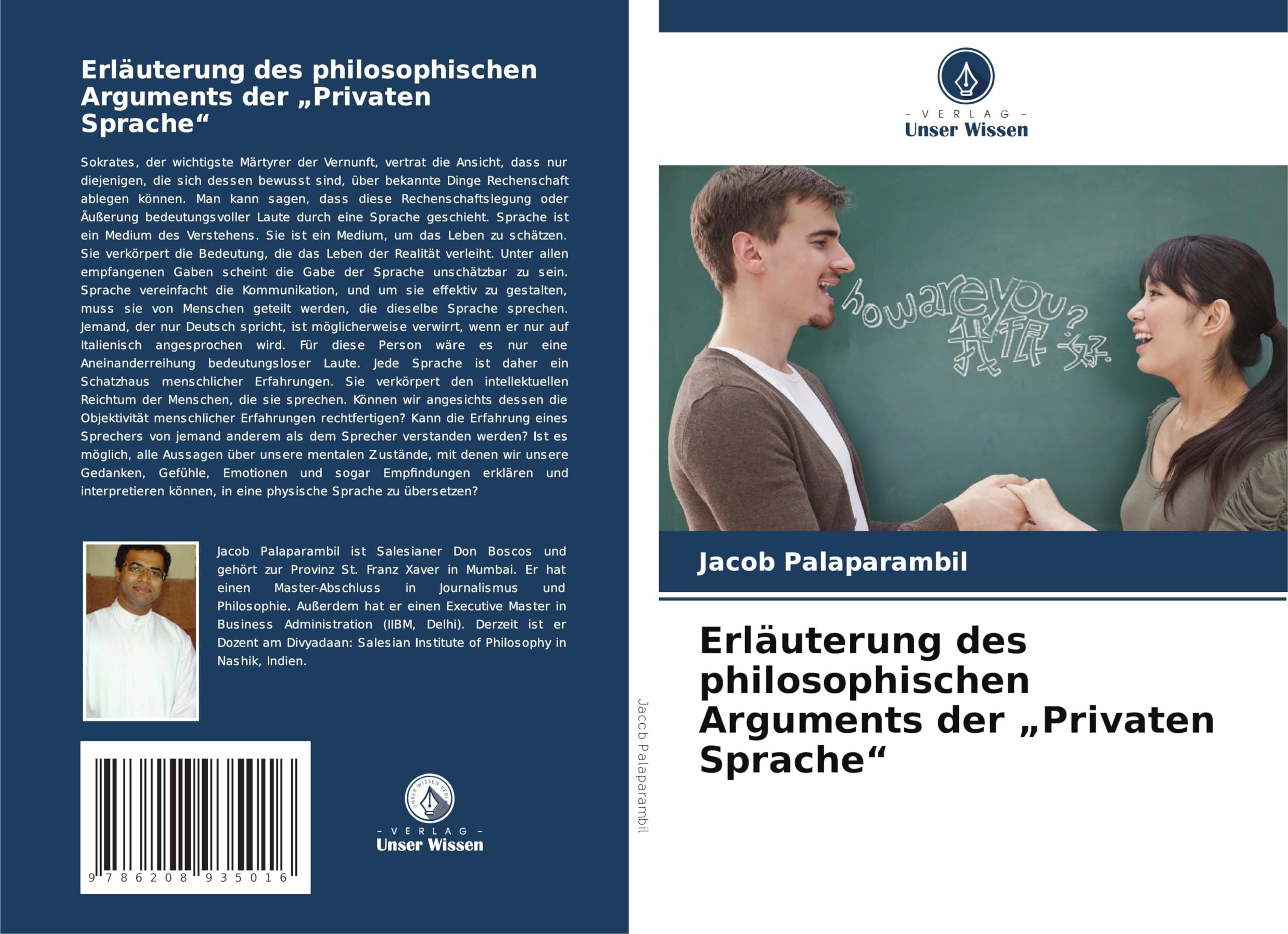 Erläuterung des philosophischen Arguments der "Privaten Sprache" Philosophy