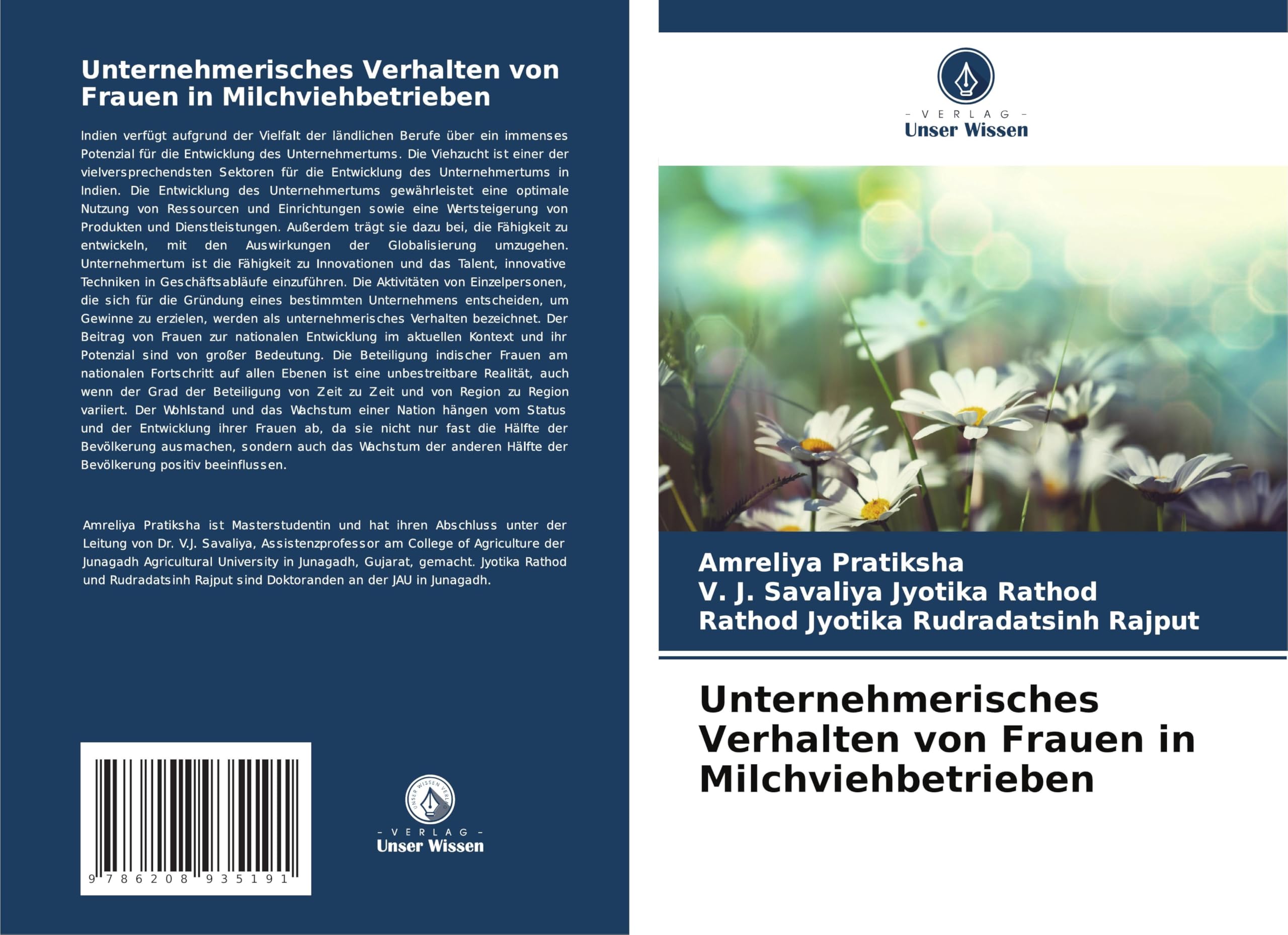 Unternehmerisches Verhalten von Frauen in Milchviehbetrieben Natural Sciences