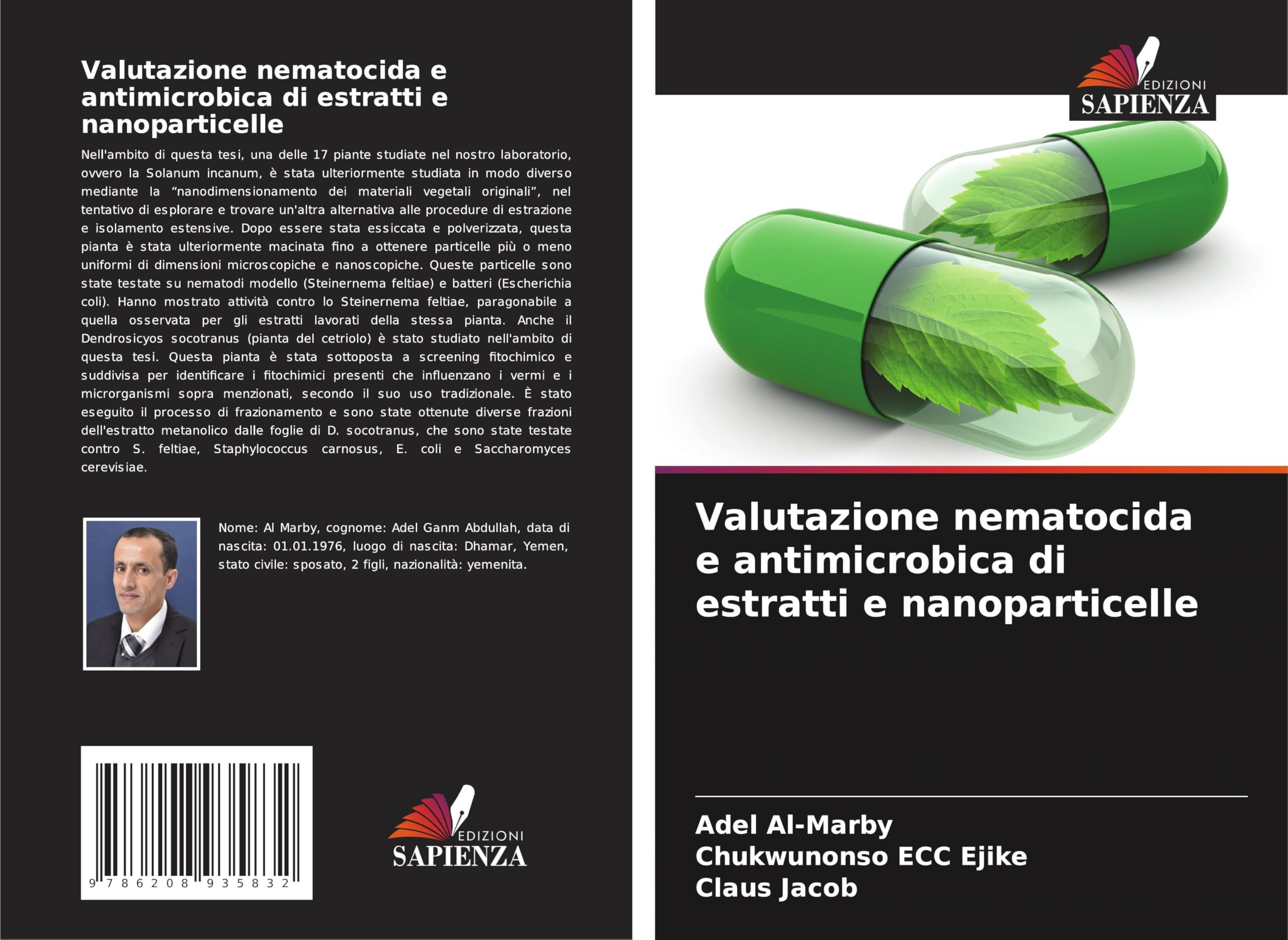 Valutazione nematocida e antimicrobica di estratti e nanoparticelle Medicine