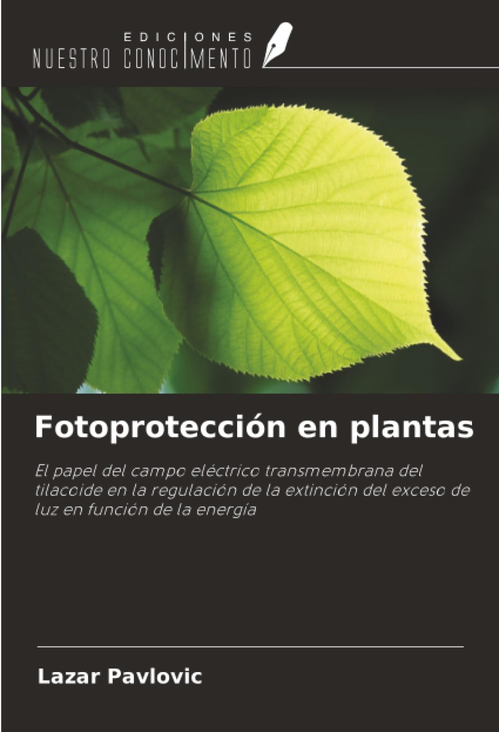 Fotoprotección en plantas Natural Sciences