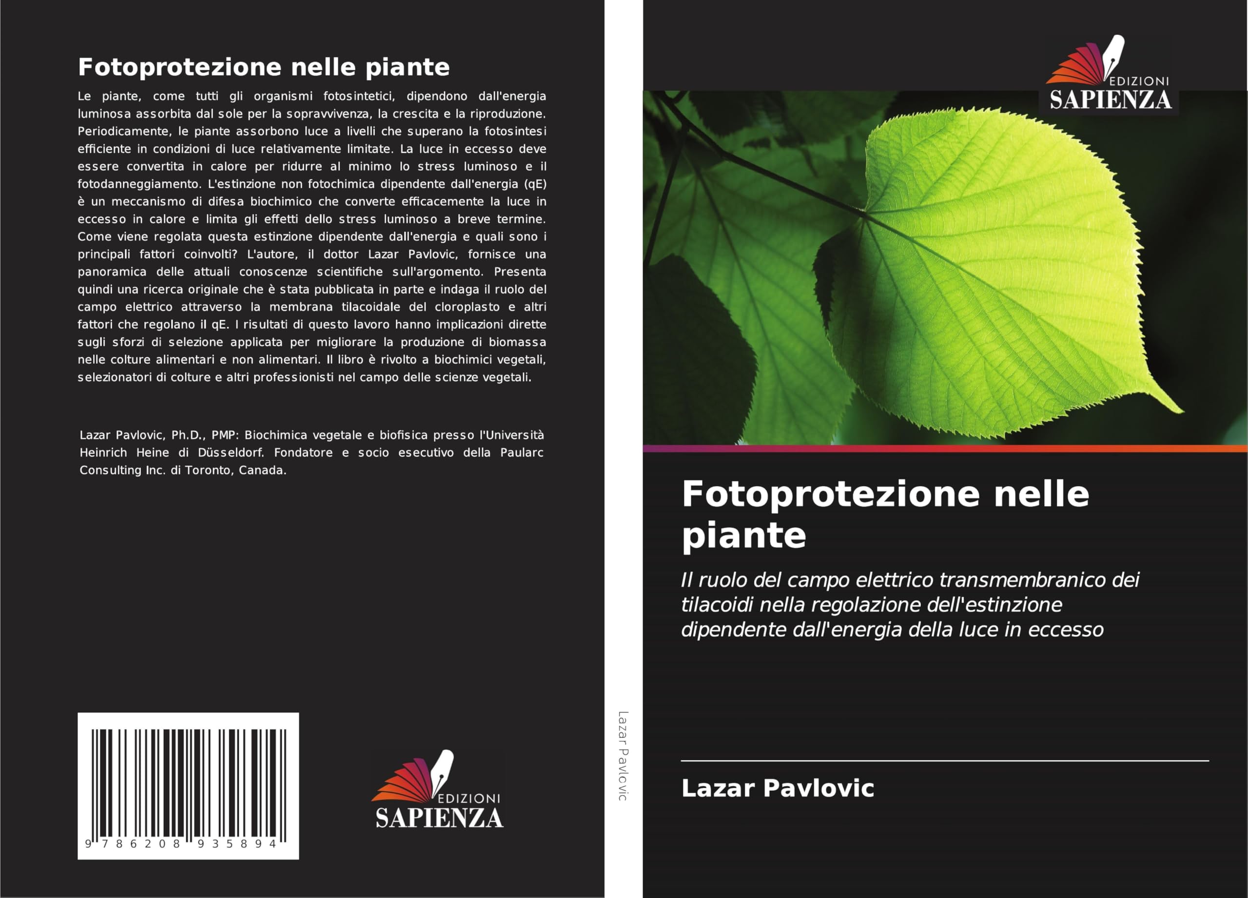 Fotoprotezione nelle piante Natural Sciences