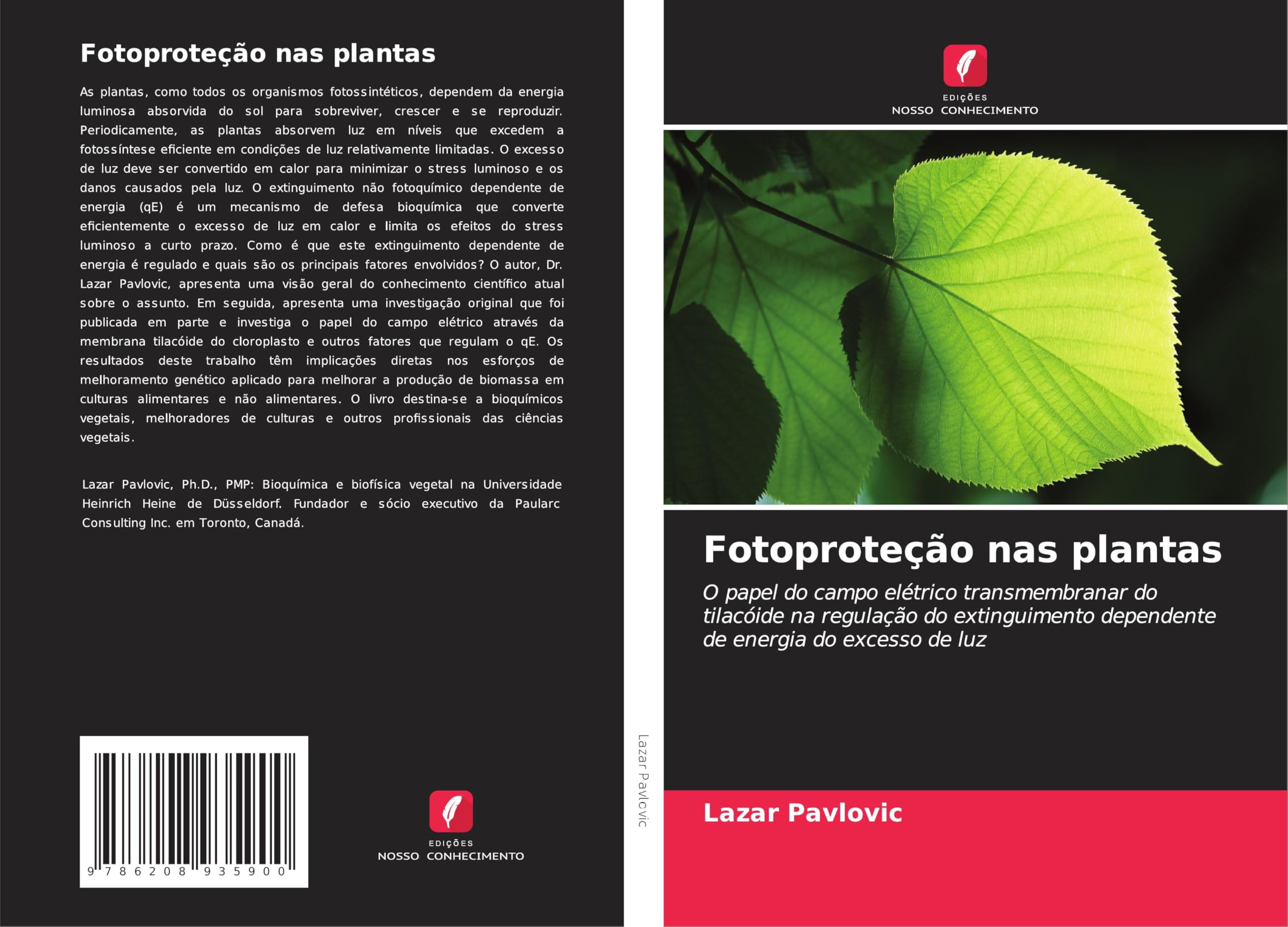 Fotoproteção nas plantas Natural Sciences