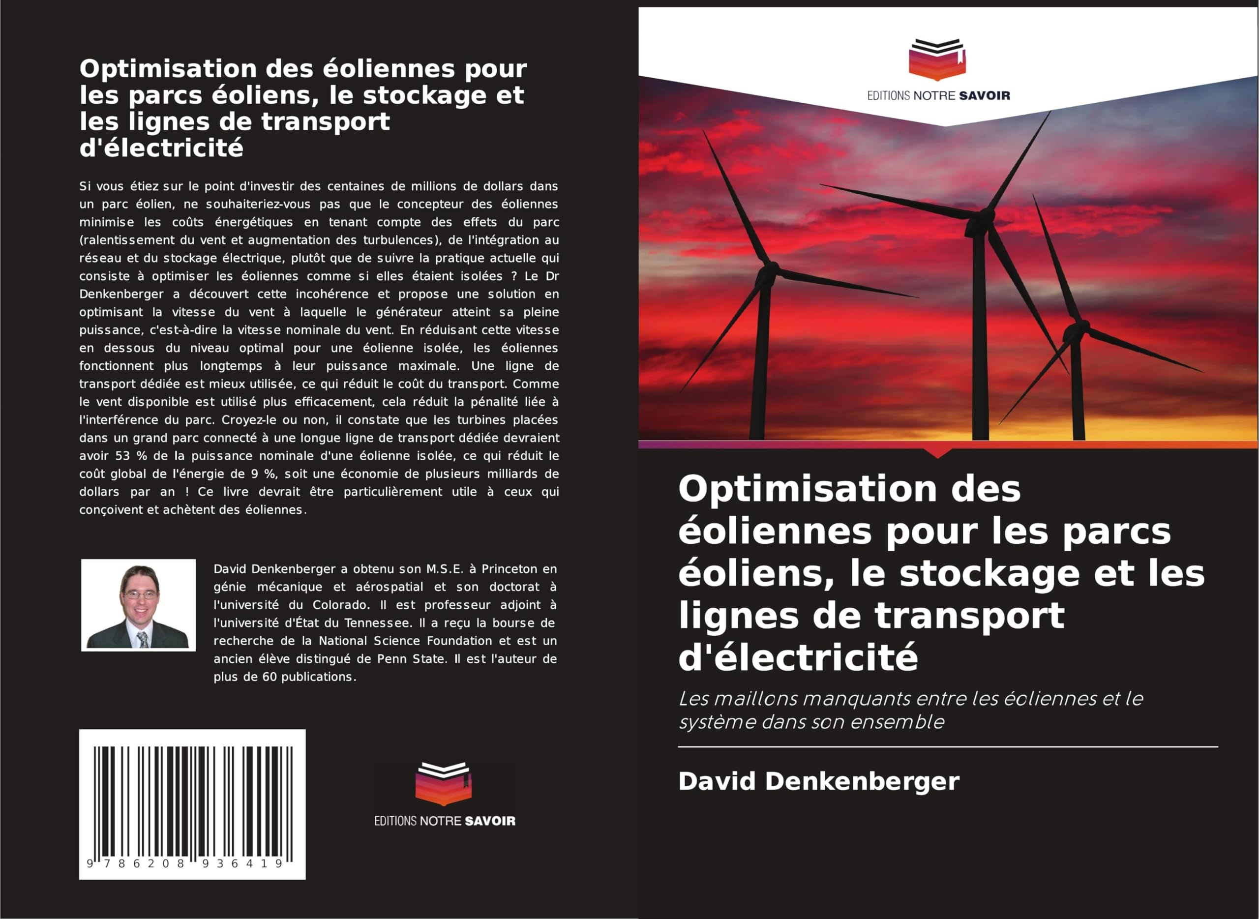 Optimisation des éoliennes pour les parcs éoliens, le stockage et les lignes de transport d'électricité Business & Technology