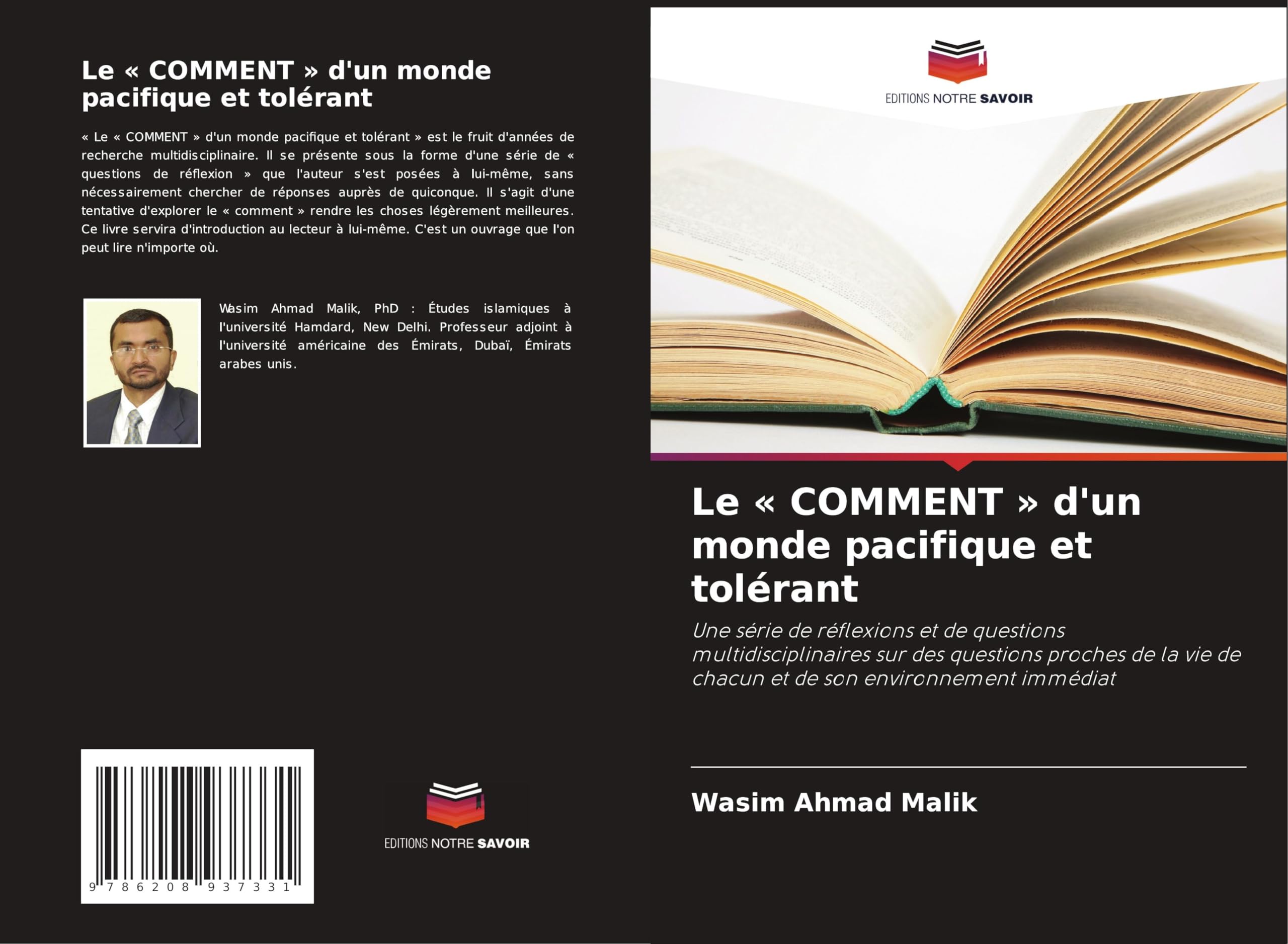 Le ' COMMENT ' d'un monde pacifique et tolérant Books