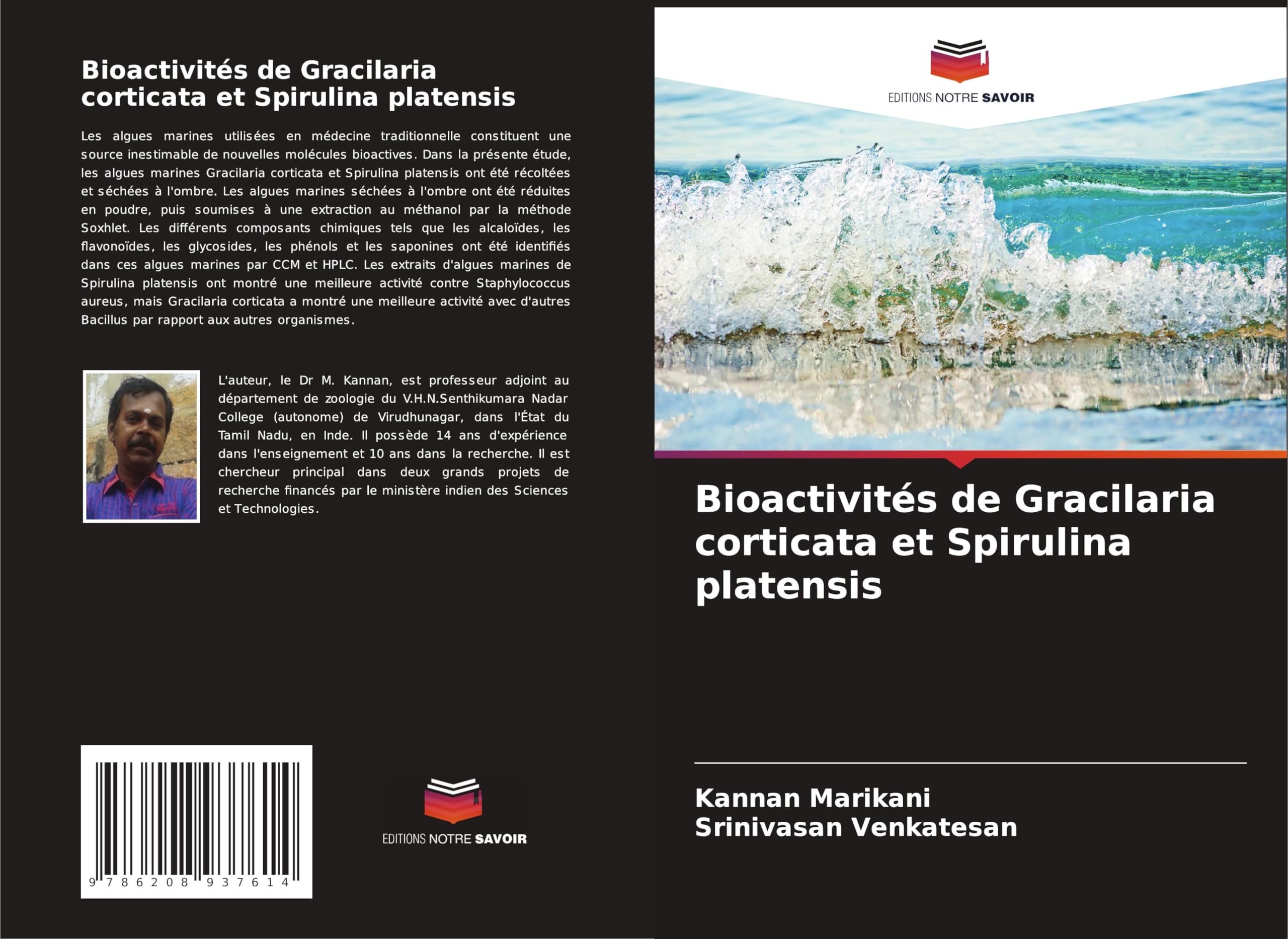 Bioactivités de Gracilaria corticata et Spirulina platensis Natural Sciences