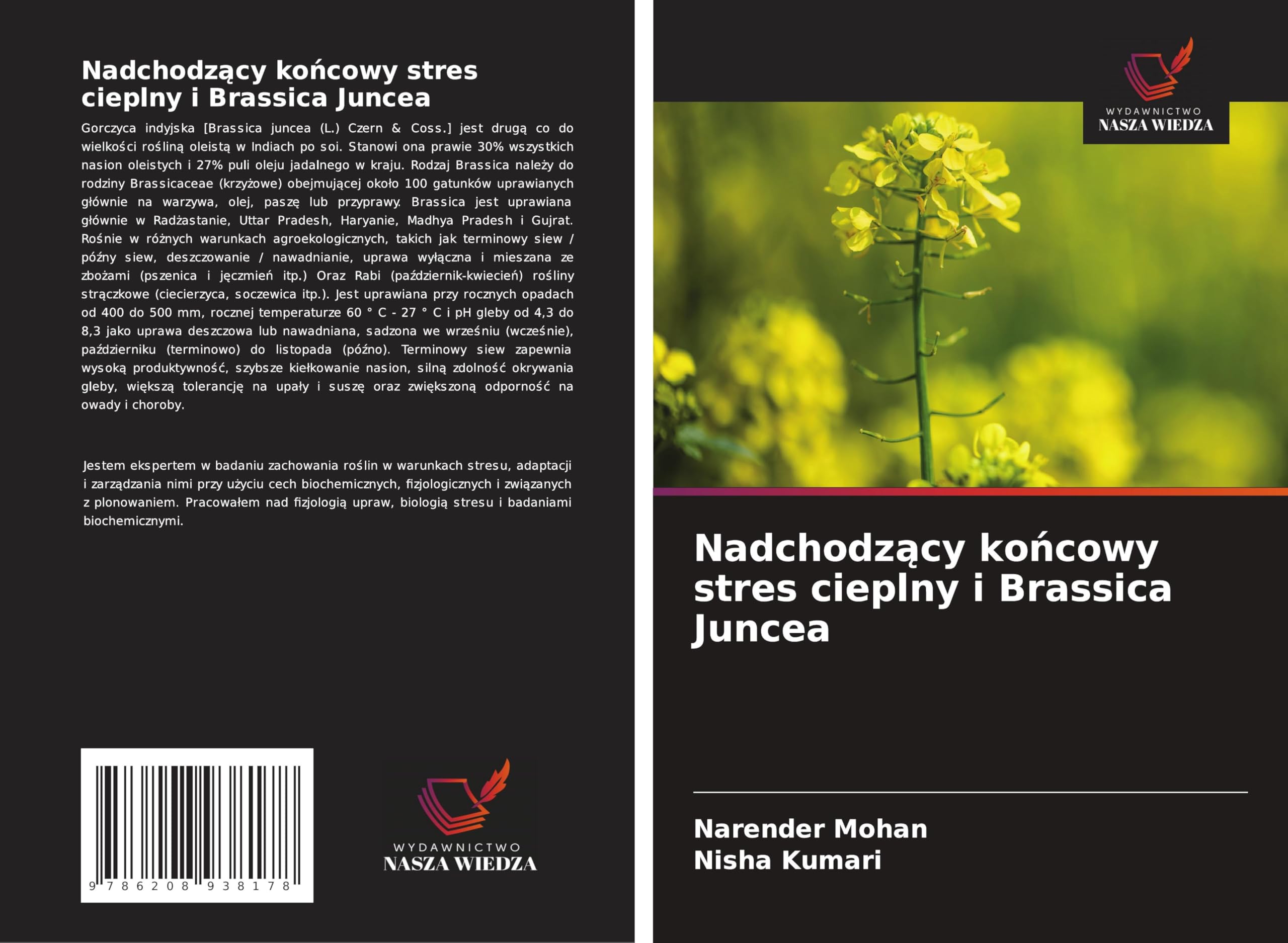 Nadchodz¿cy ko¿cowy stres cieplny i Brassica Juncea Natural Sciences