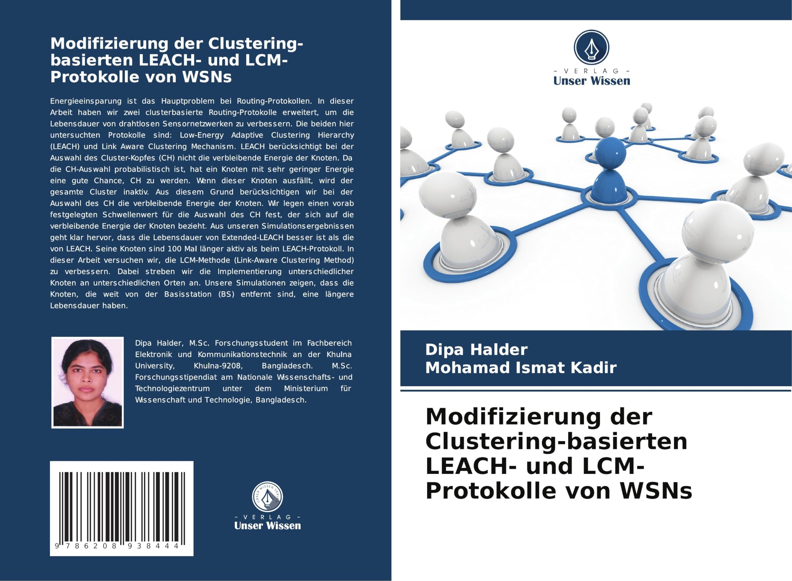 Modifizierung der Clustering-basierten LEACH- und LCM-Protokolle von WSNs Computer Science
