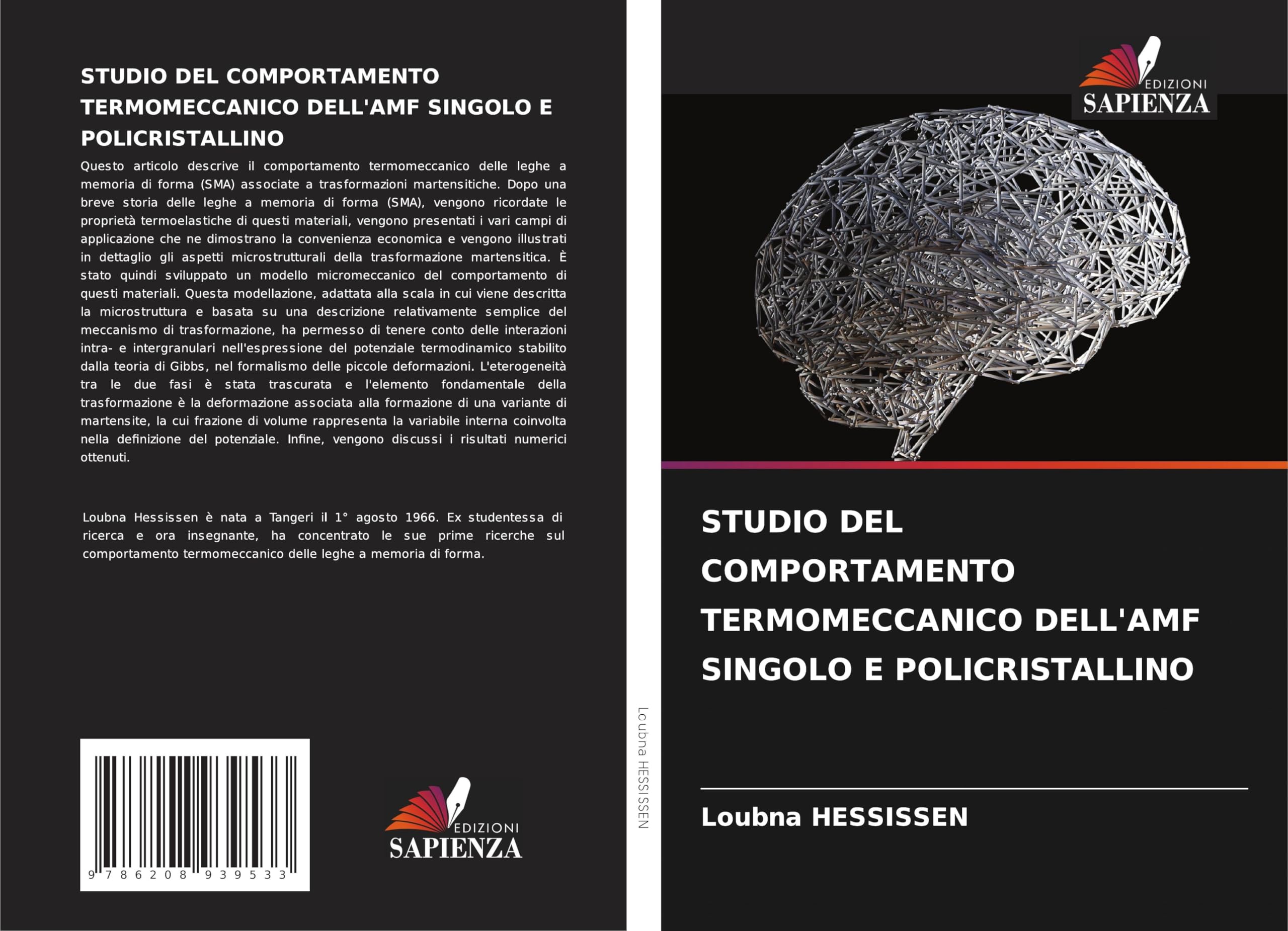 STUDIO DEL COMPORTAMENTO TERMOMECCANICO DELL'AMF SINGOLO E POLICRISTALLINO Law