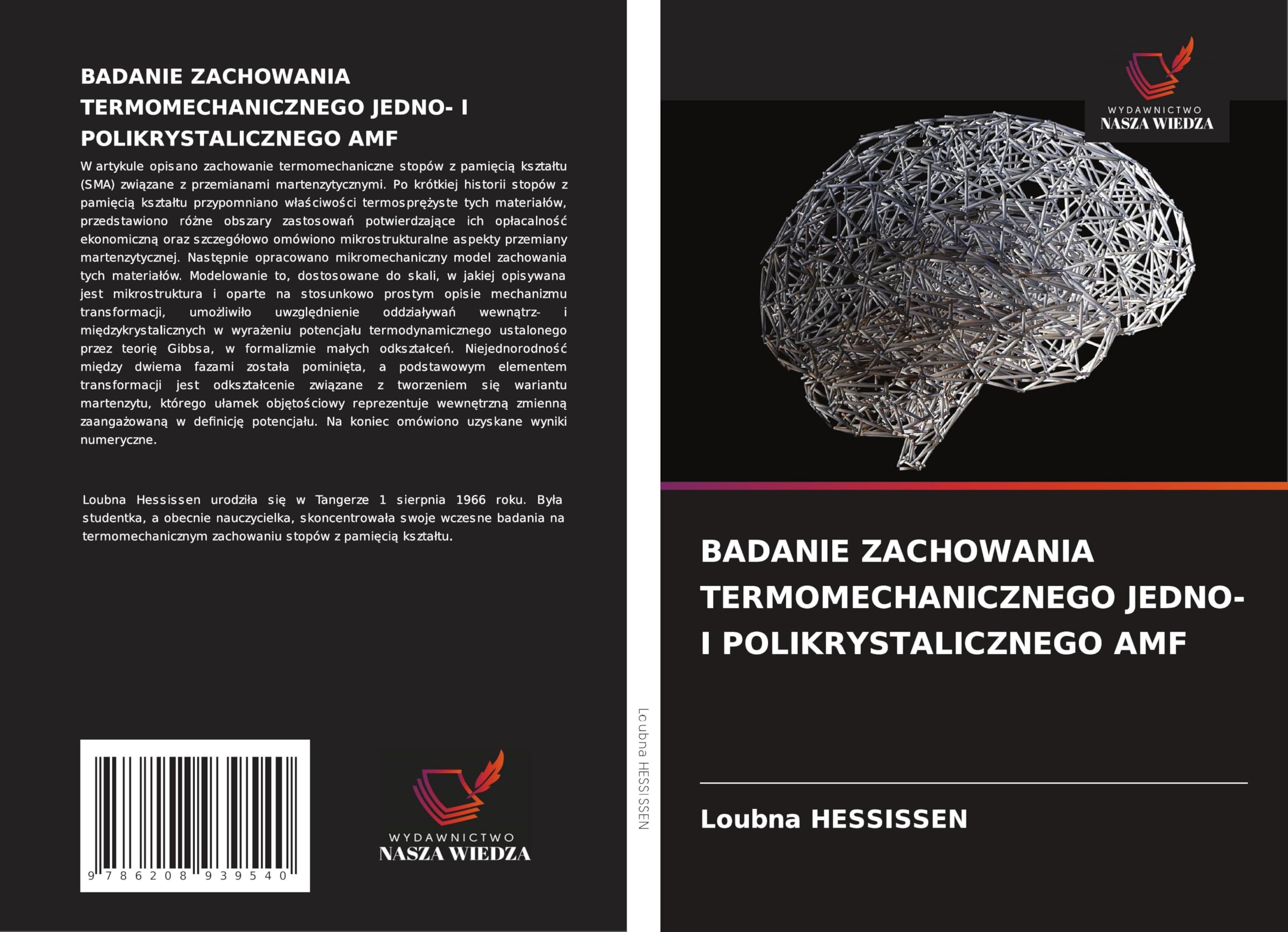 BADANIE ZACHOWANIA TERMOMECHANICZNEGO JEDNO- I POLIKRYSTALICZNEGO AMF Law