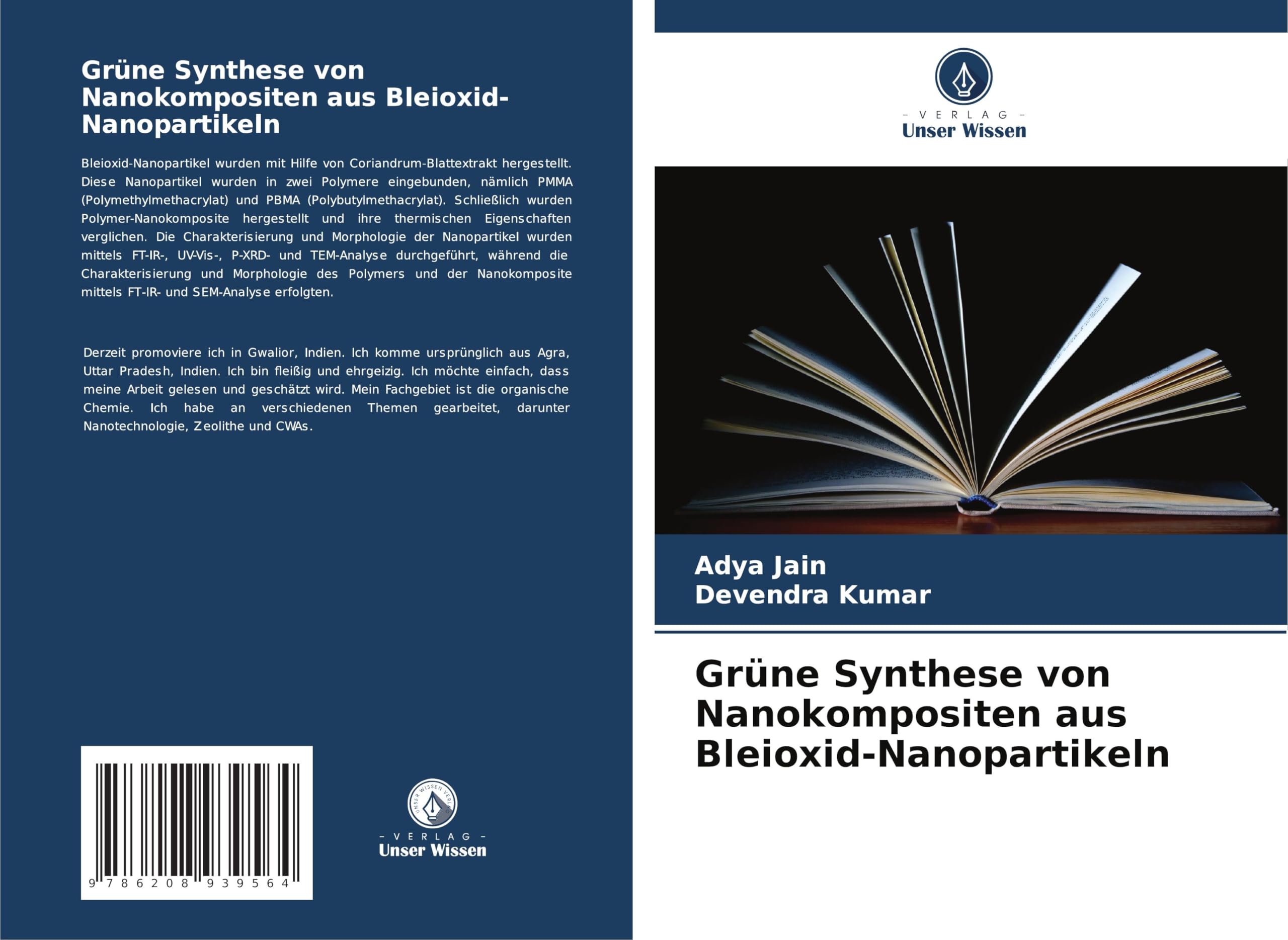 Grüne Synthese von Nanokompositen aus Bleioxid-Nanopartikeln Natural Sciences
