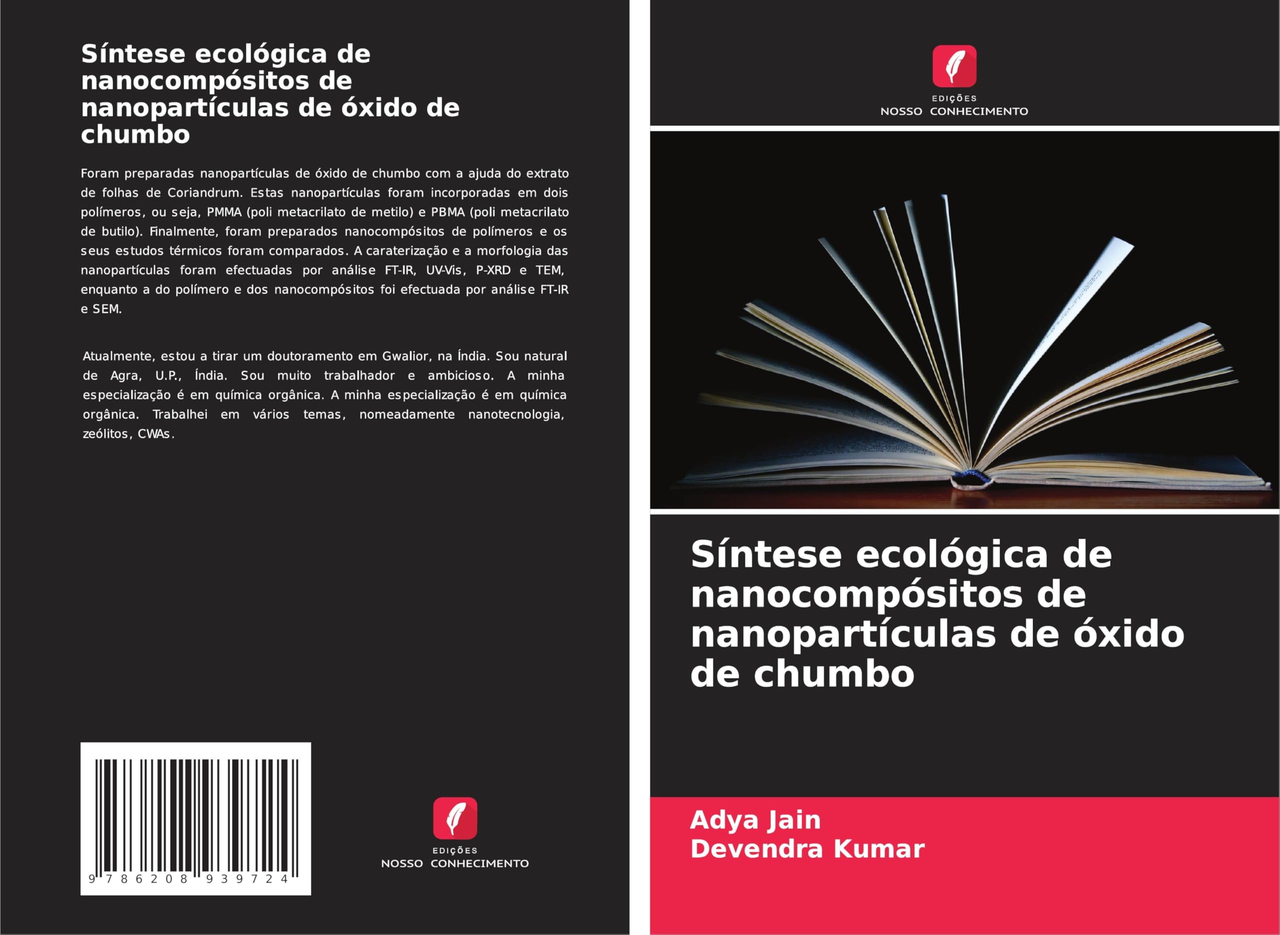 Síntese ecológica de nanocompósitos de nanopartículas de óxido de chumbo Natural Sciences
