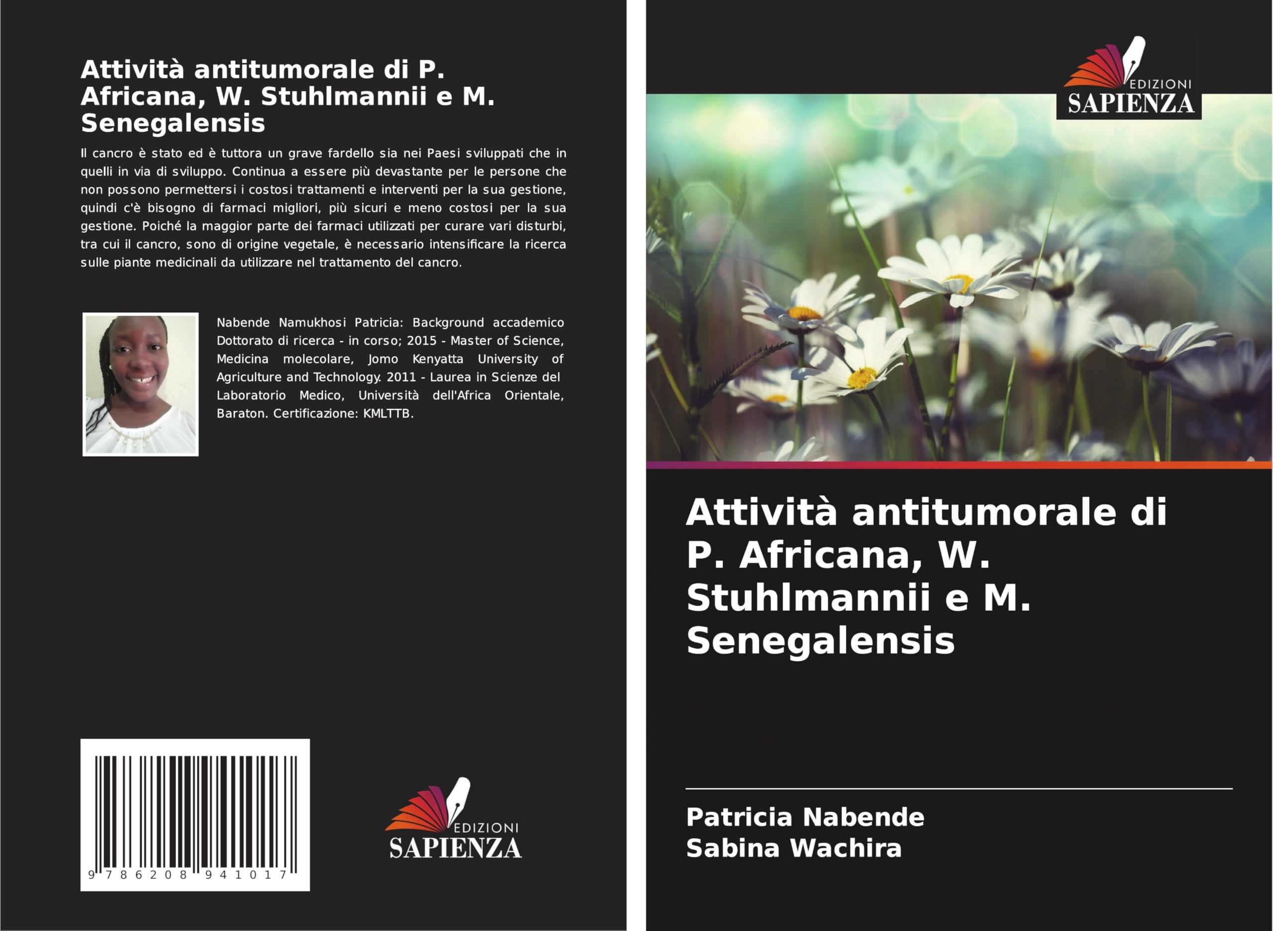 Attività antitumorale di P. Africana, W. Stuhlmannii e M. Senegalensis Law