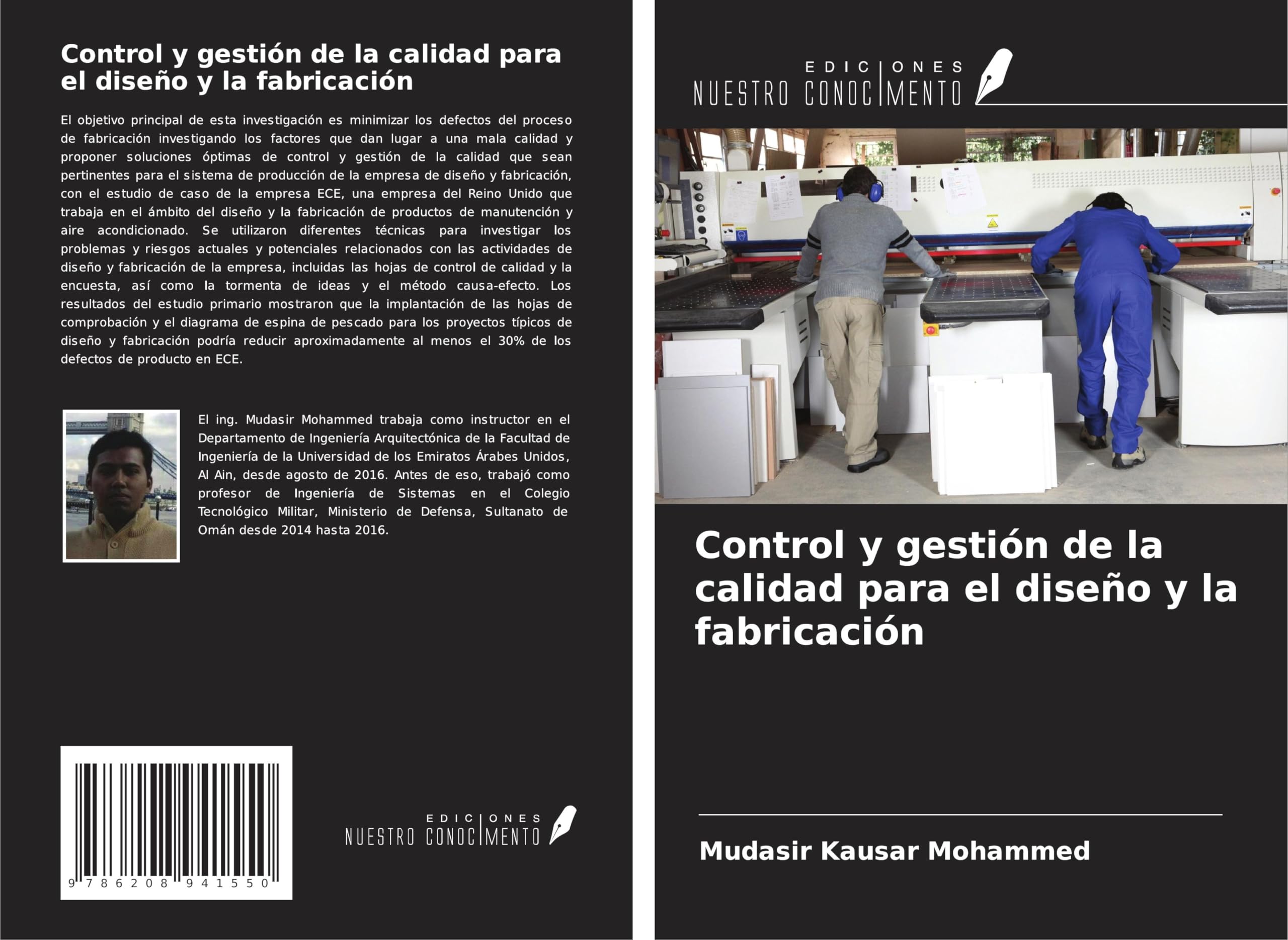 Control y gestión de la calidad para el diseño y la fabricación Business & Technology