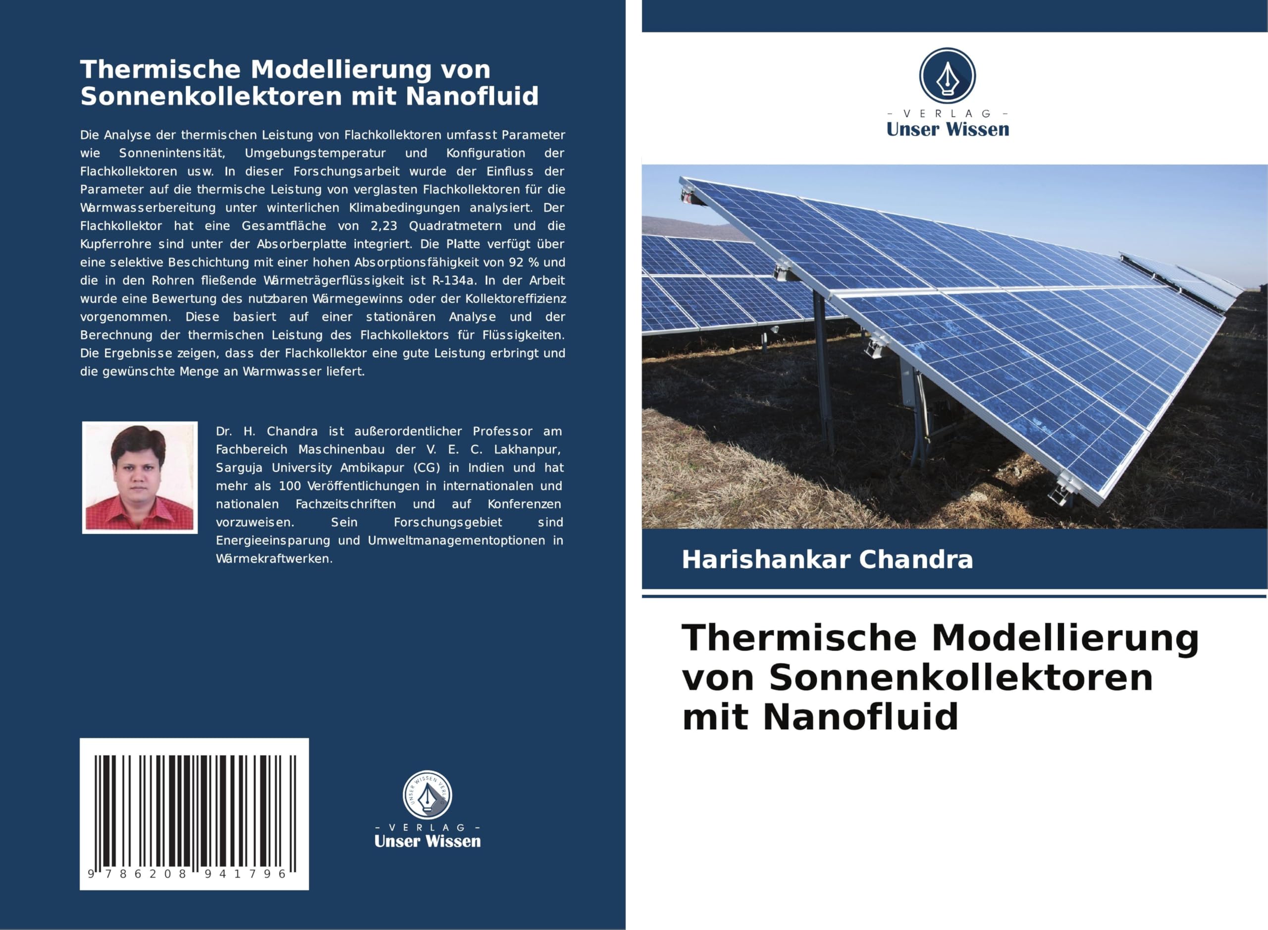 Thermische Modellierung von Sonnenkollektoren mit Nanofluid Natural Sciences