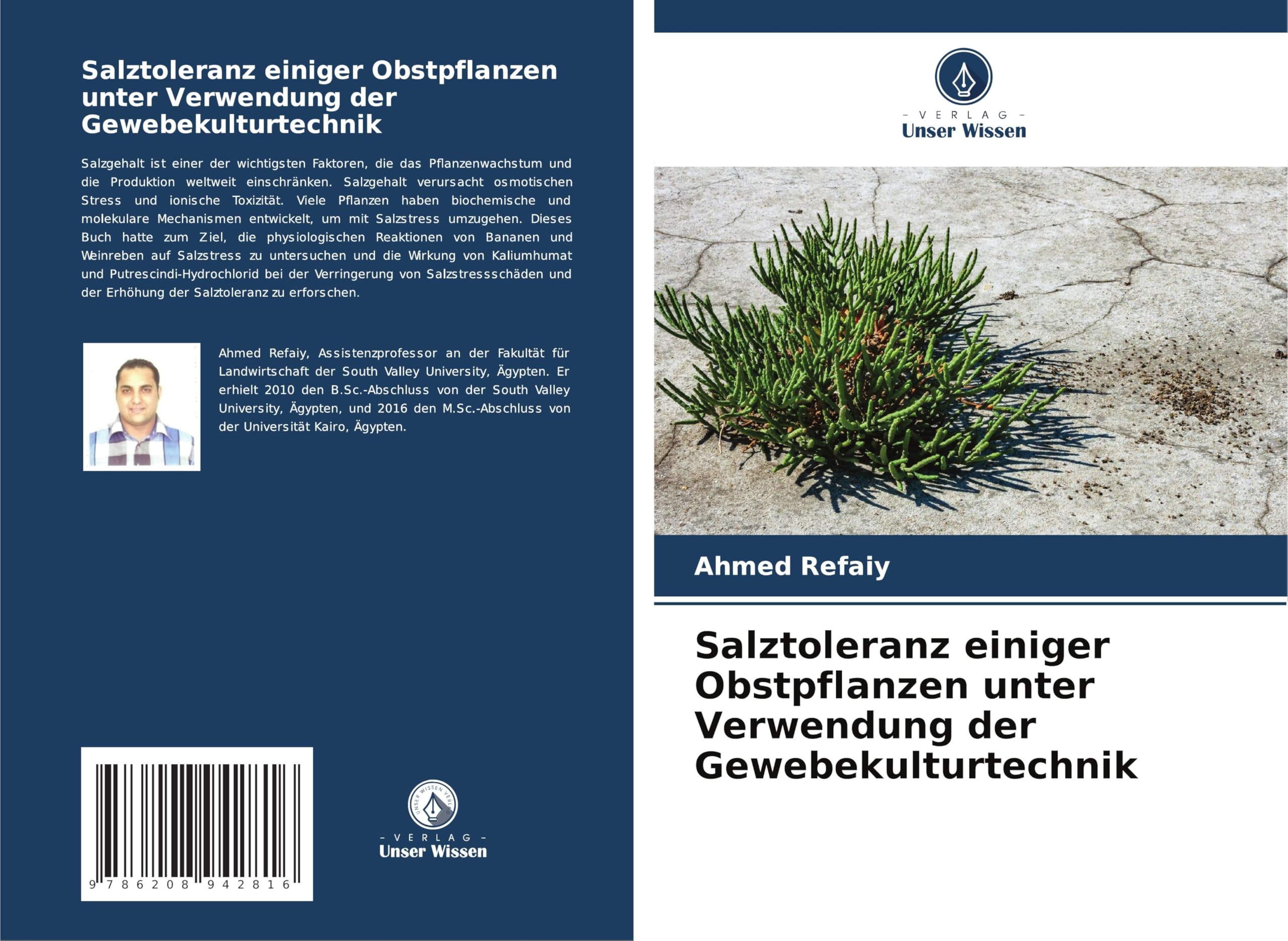 Salztoleranz einiger Obstpflanzen unter Verwendung der Gewebekulturtechnik Natural Sciences