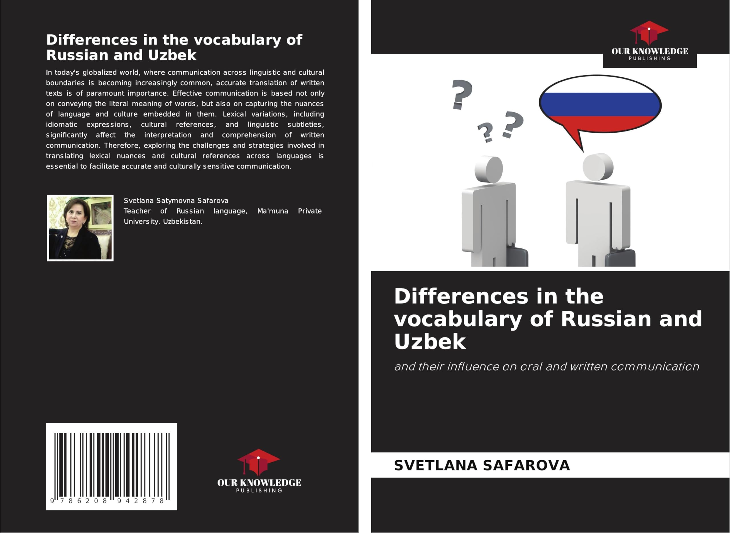 Differences in the vocabulary of Russian and Uzbek Books