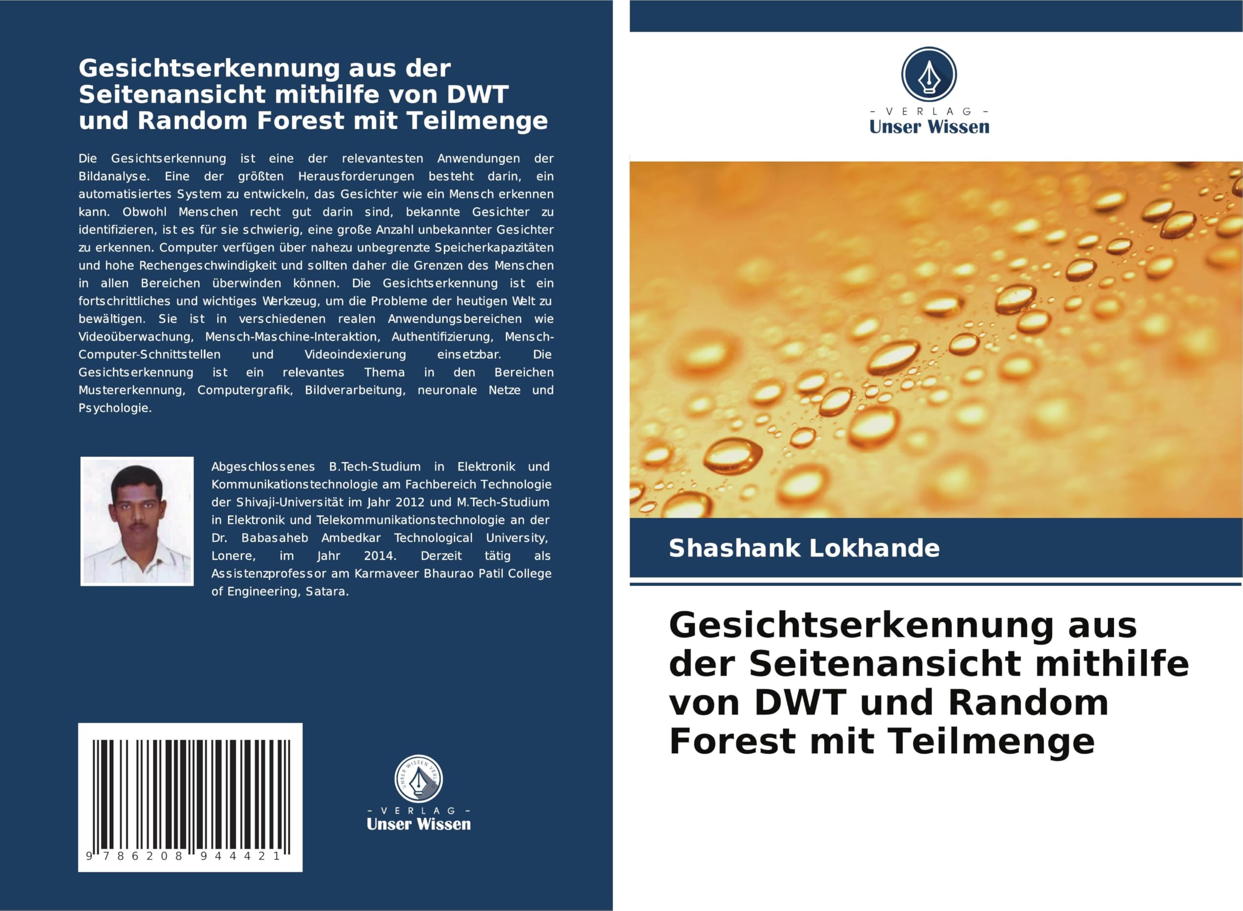 Gesichtserkennung aus der Seitenansicht mithilfe von DWT und Random Forest mit Teilmenge Business & Technology