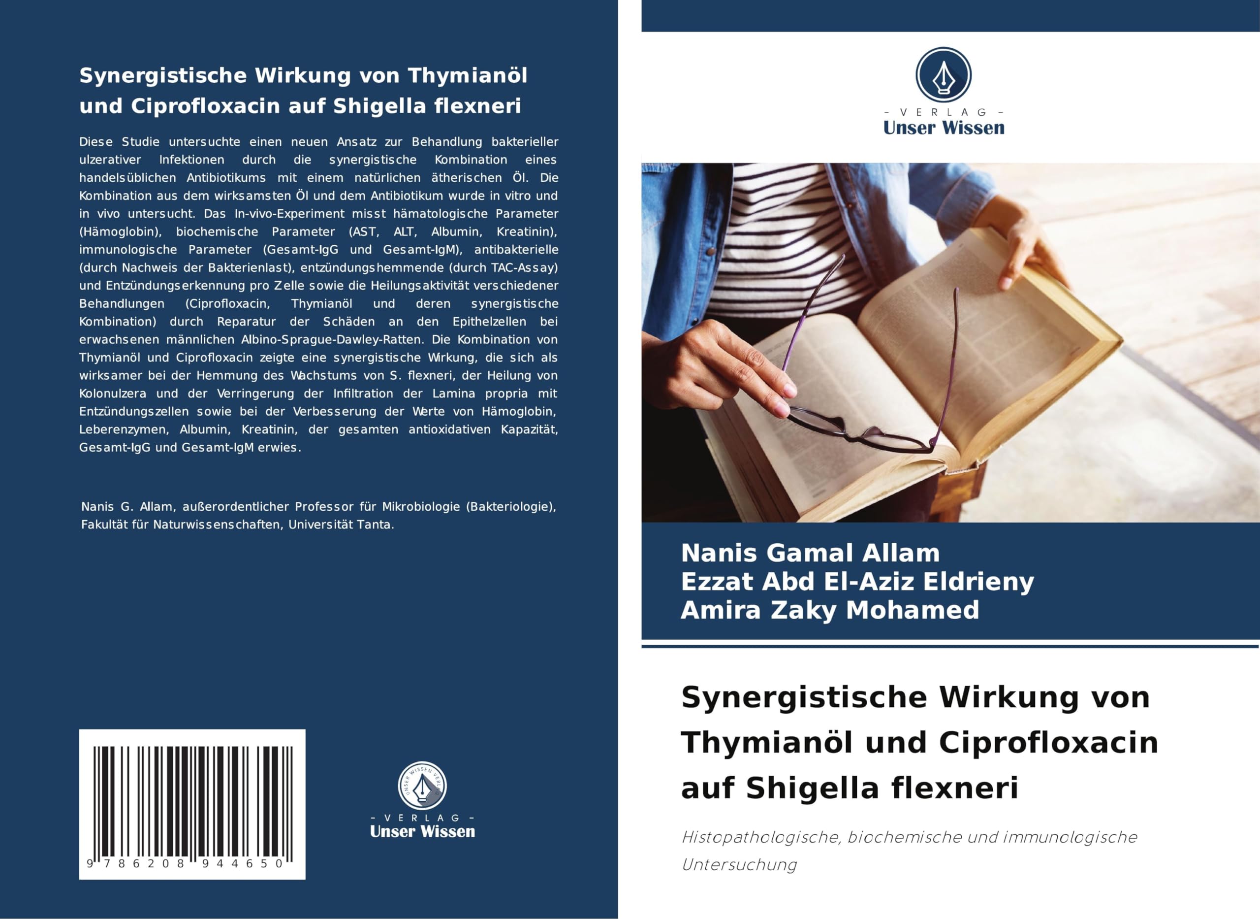 Synergistische Wirkung von Thymianöl und Ciprofloxacin auf Shigella flexneri Natural Sciences