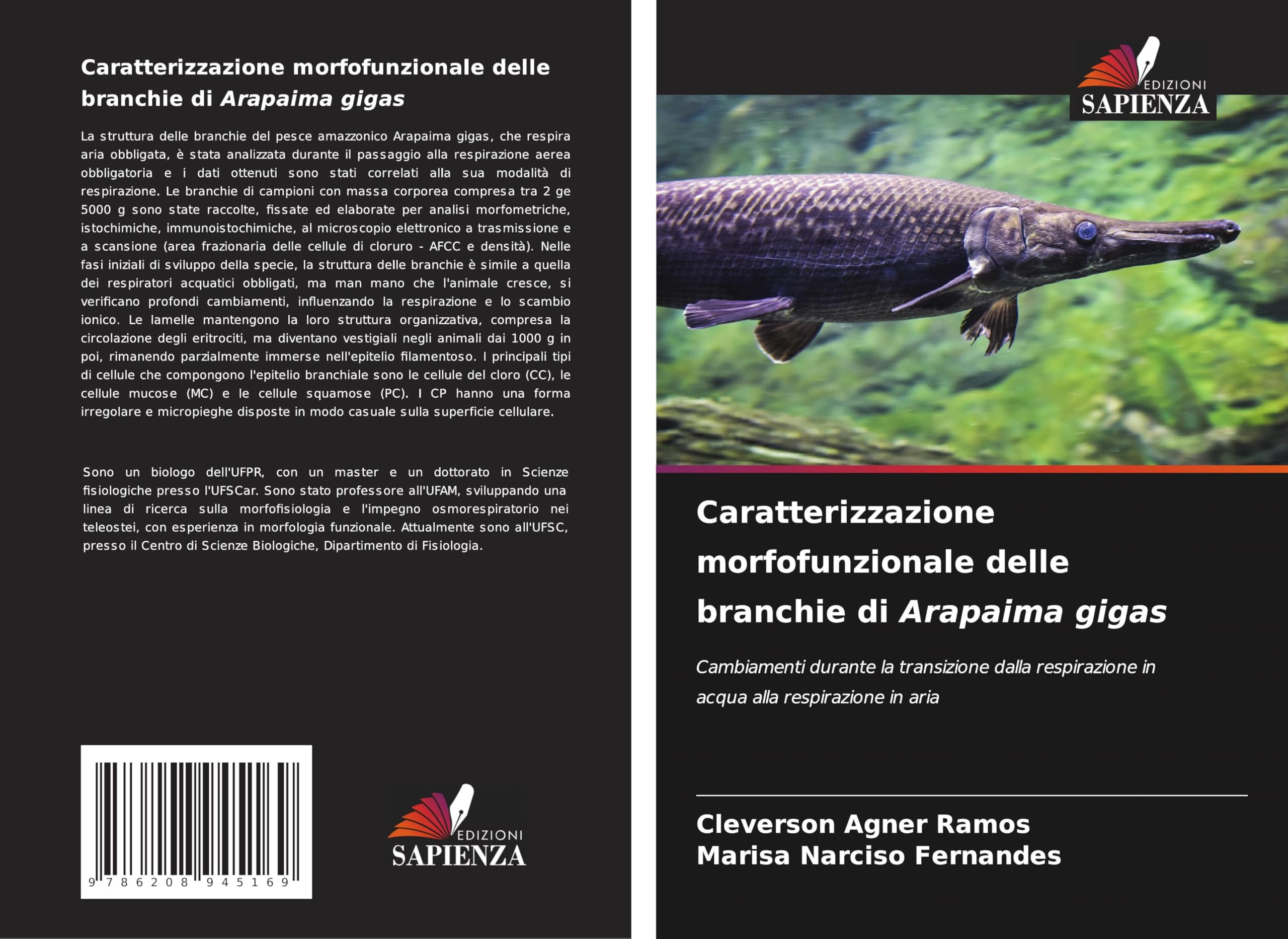 Caratterizzazione morfofunzionale delle branchie di Arapaima gigas Natural Sciences