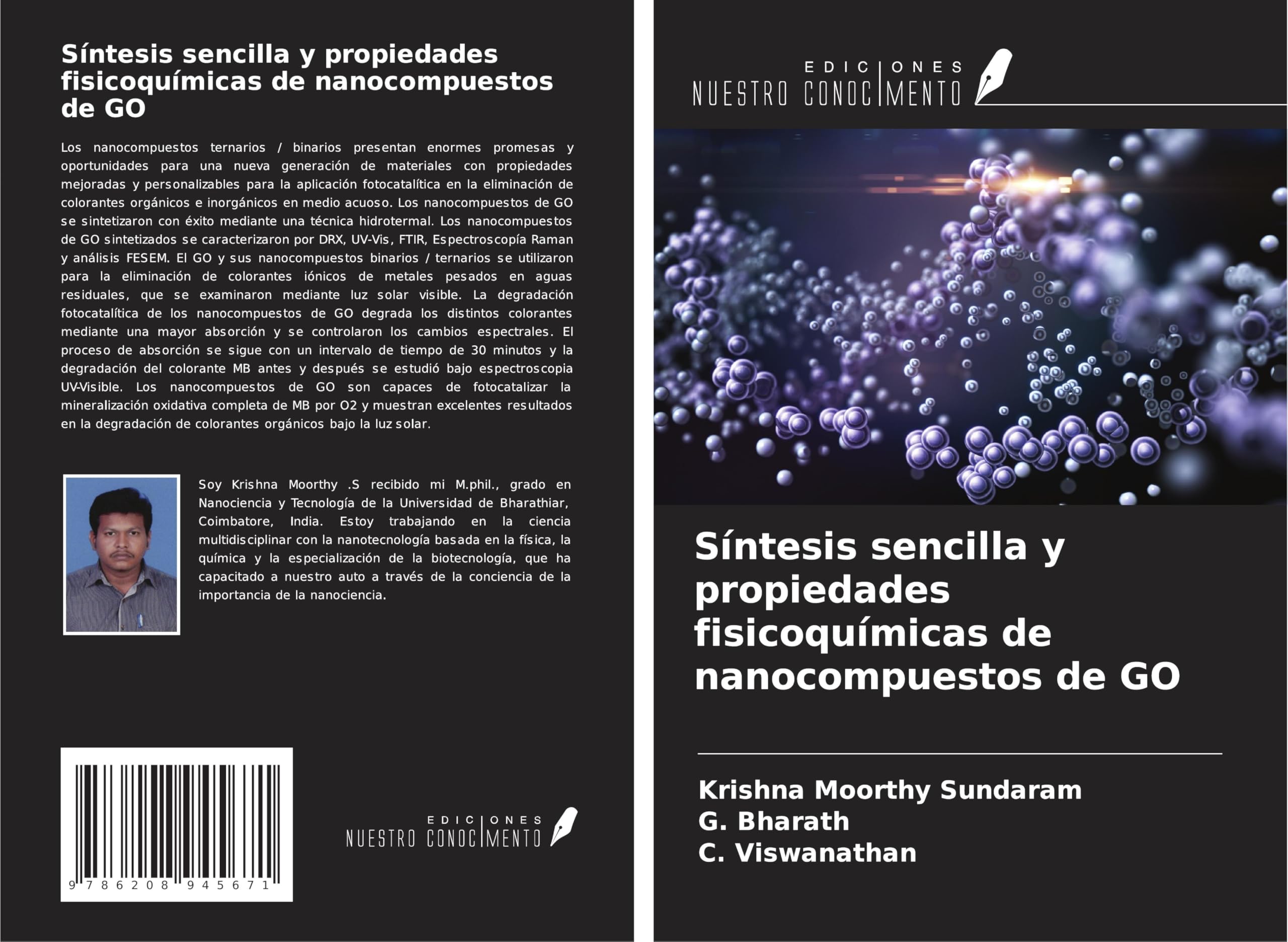 Síntesis sencilla y propiedades fisicoquímicas de nanocompuestos de GO Medicine