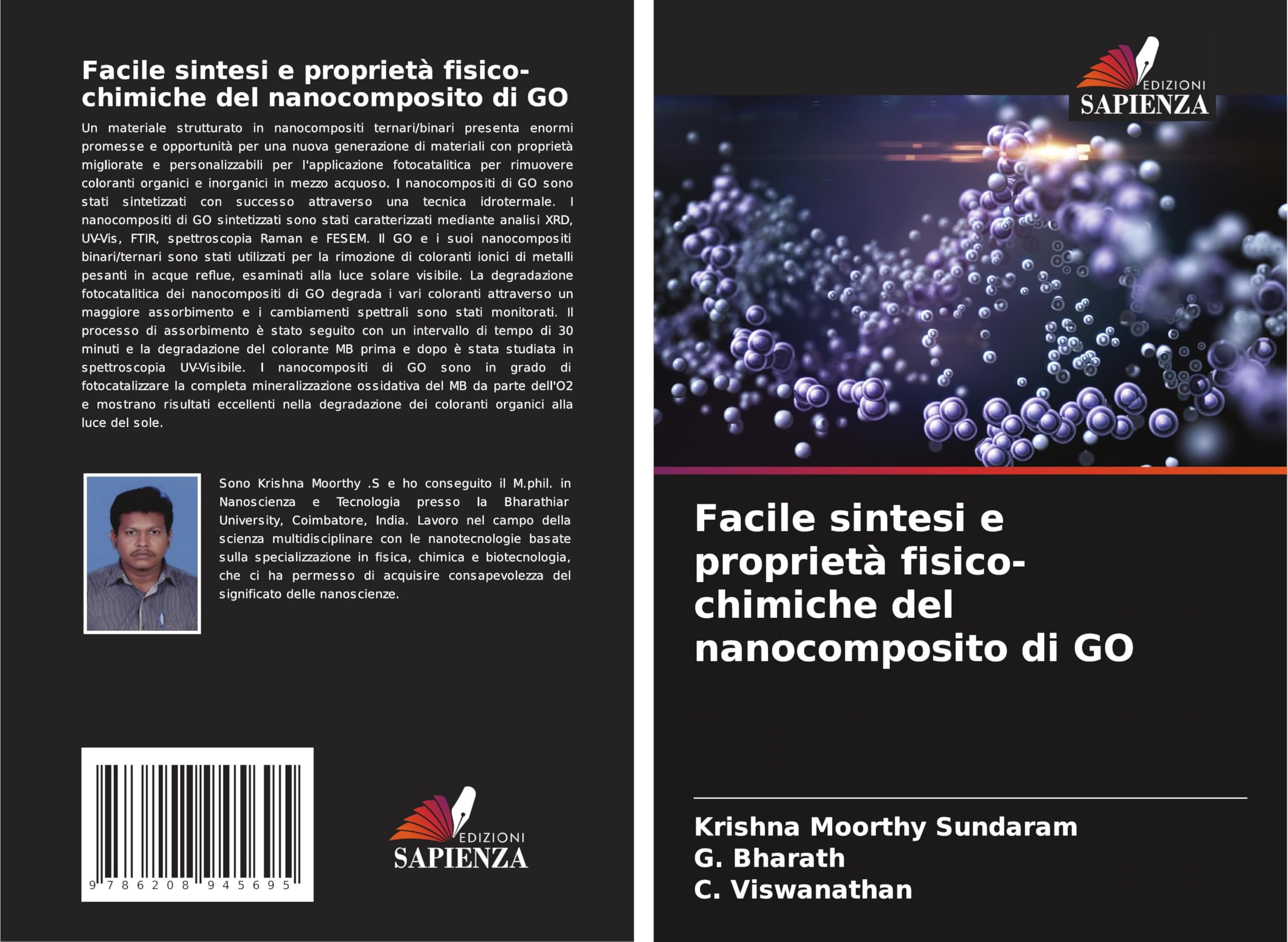 Facile sintesi e proprietà fisico-chimiche del nanocomposito di GO Medicine