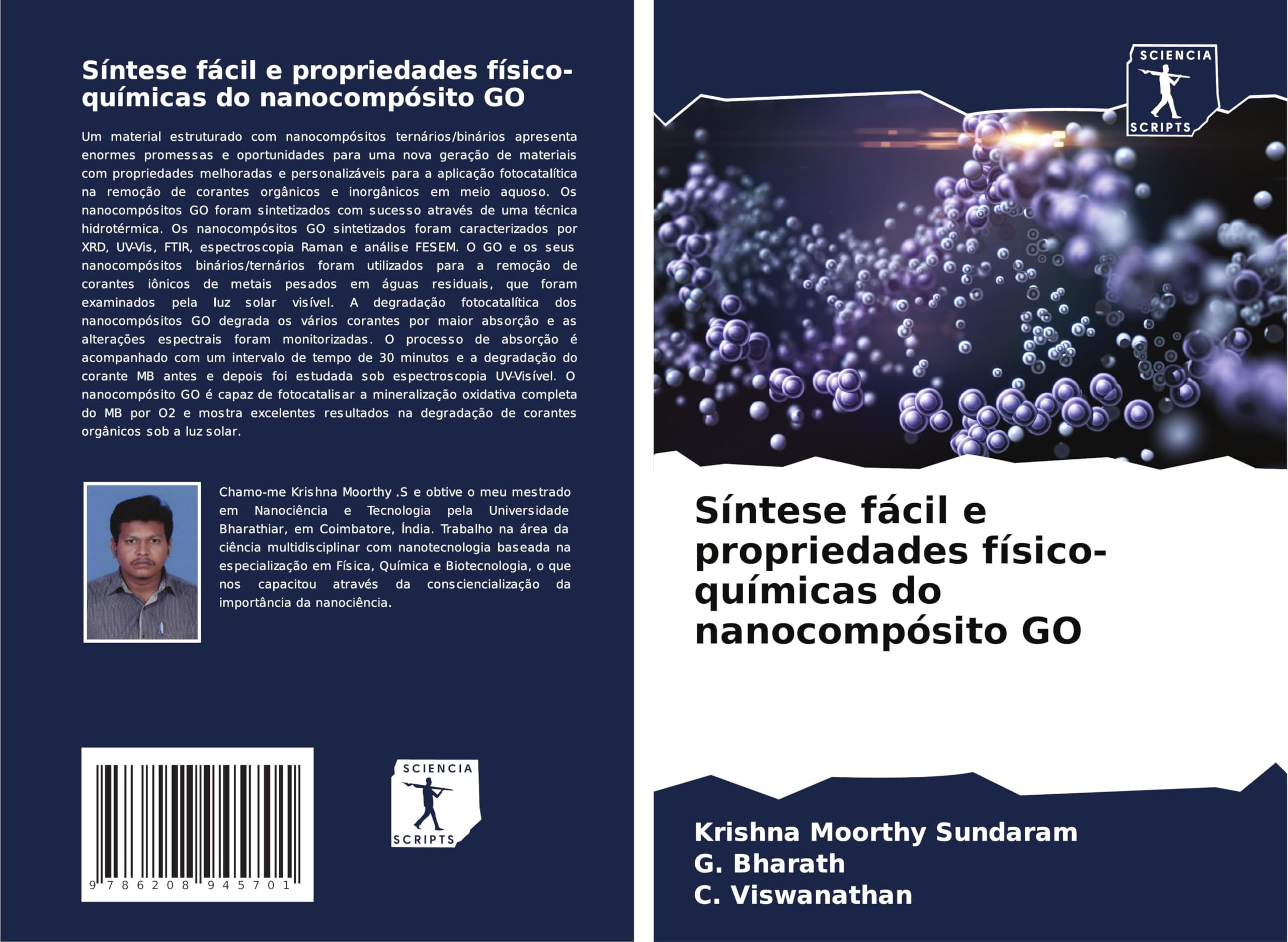 Síntese fácil e propriedades físico-químicas do nanocompósito GO Medicine