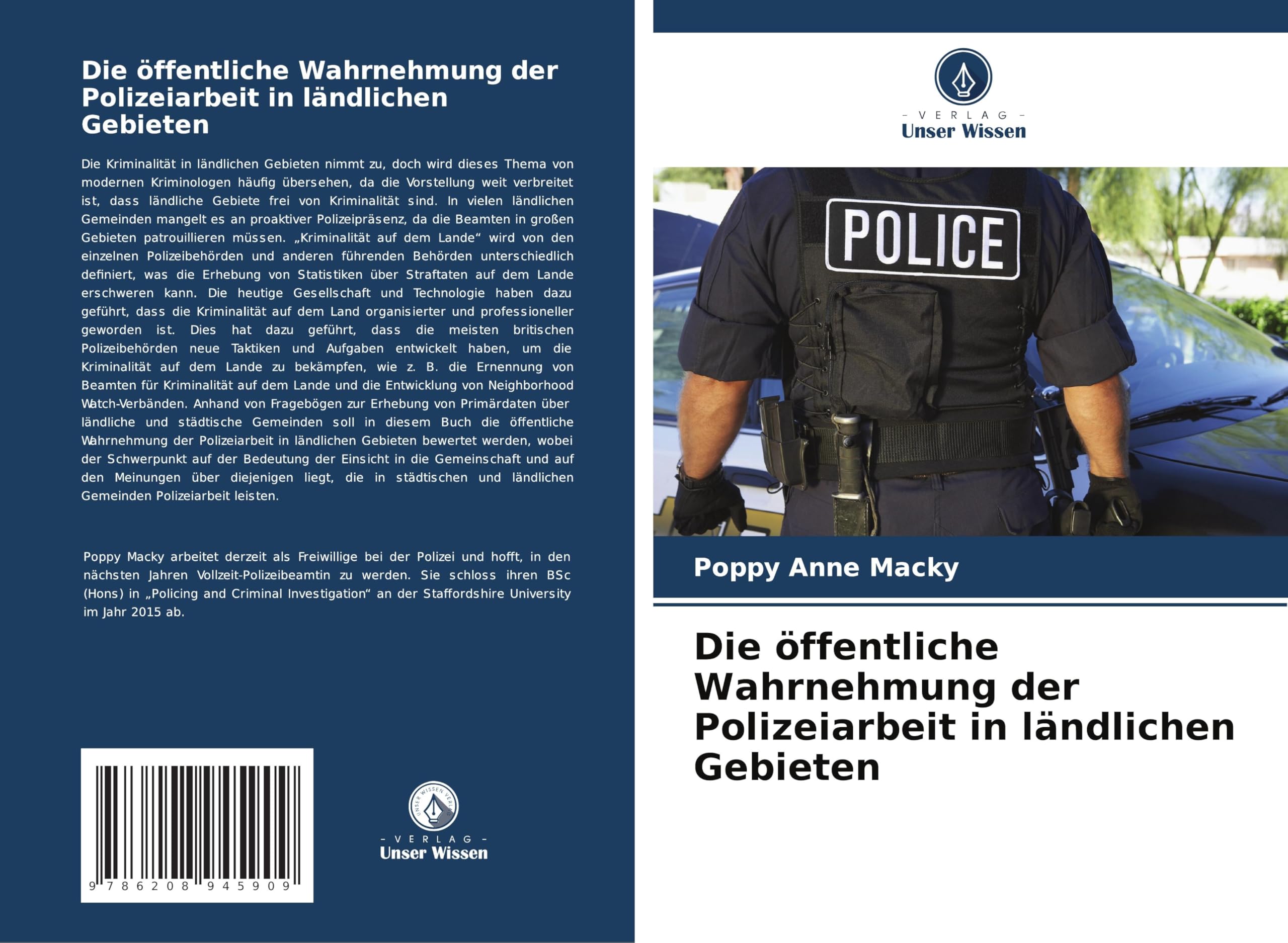 Die öffentliche Wahrnehmung der Polizeiarbeit in ländlichen Gebieten Books