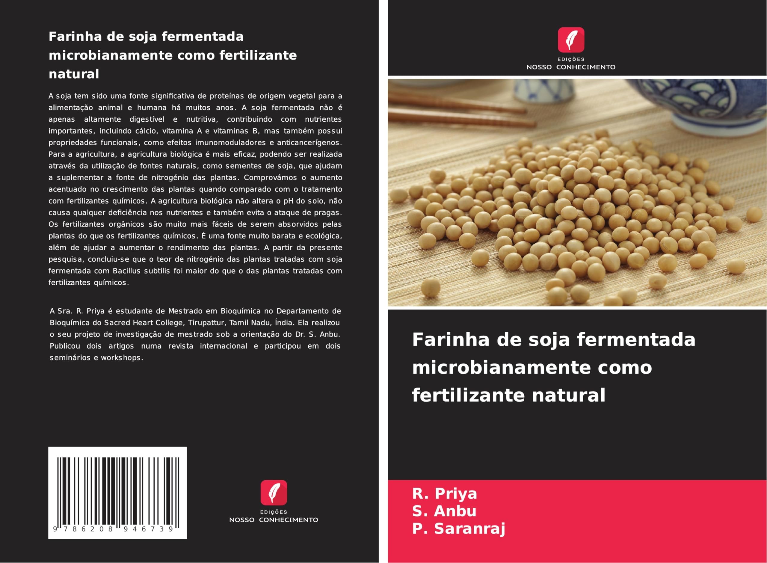 Farinha de soja fermentada microbianamente como fertilizante natural Natural Sciences