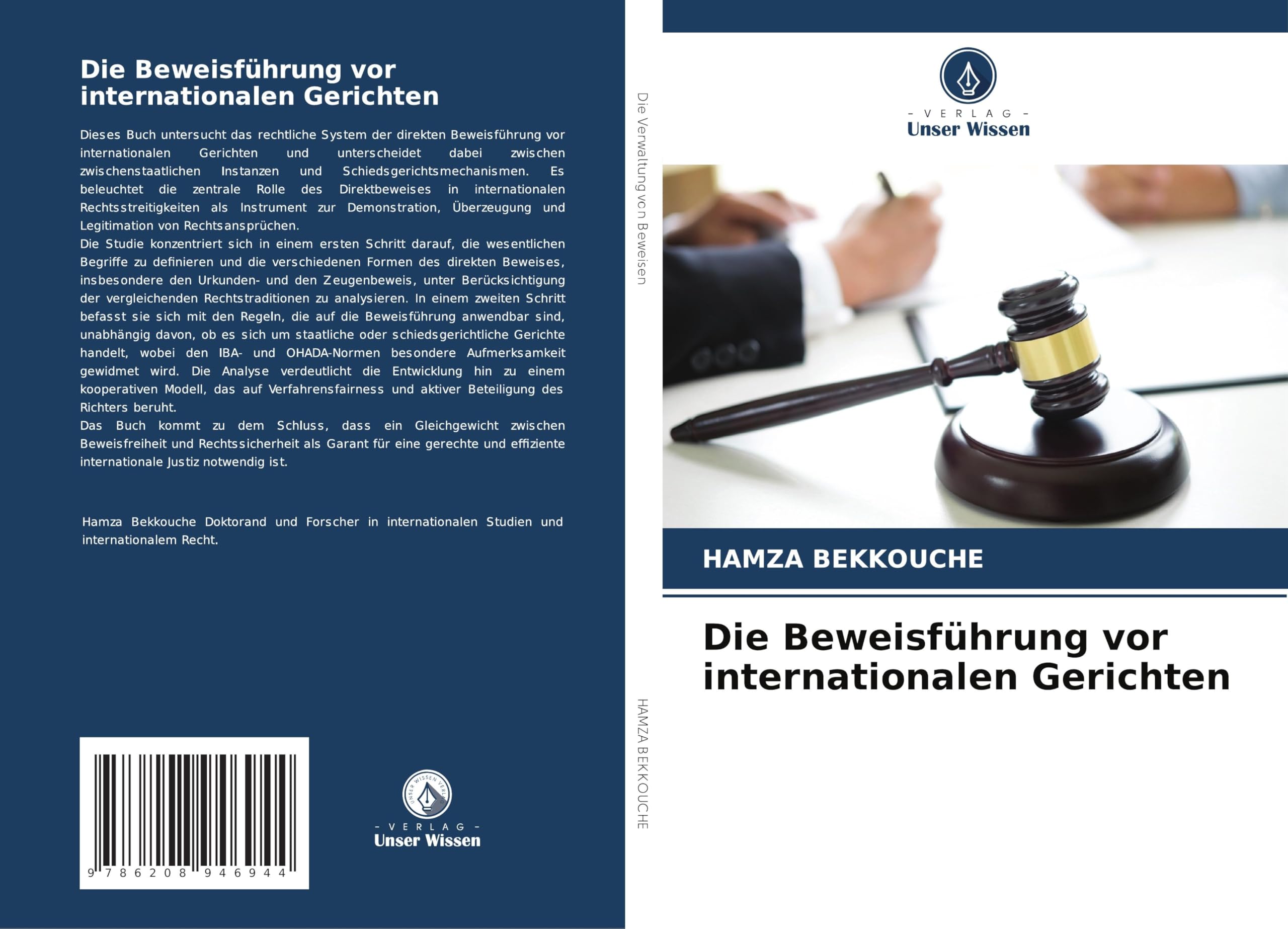 Die Beweisführung vor internationalen Gerichten Law