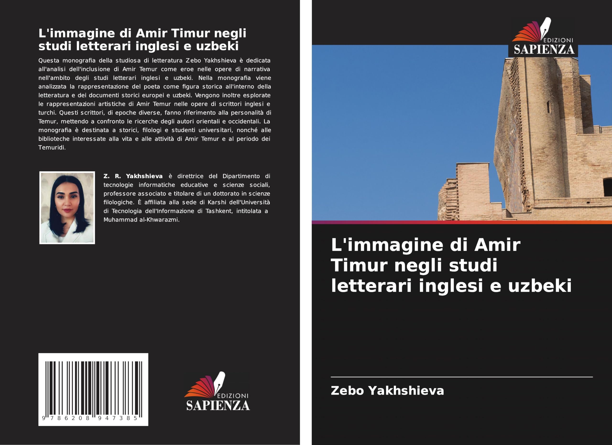 L'immagine di Amir Timur negli studi letterari inglesi e uzbeki Books